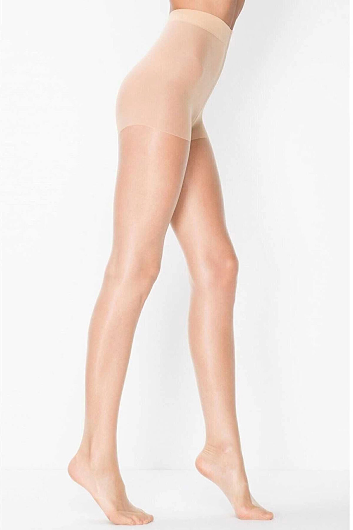 biçomi Kadın Super İnce Mat 15 Den Külotlu Çorap Açık Ten