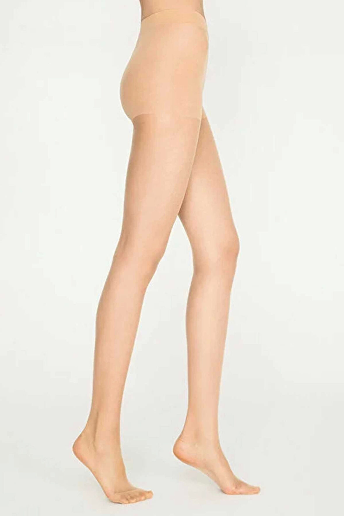 biçomi Parlak Fit 15 Likralı Külotlu Çorap Açık Ten