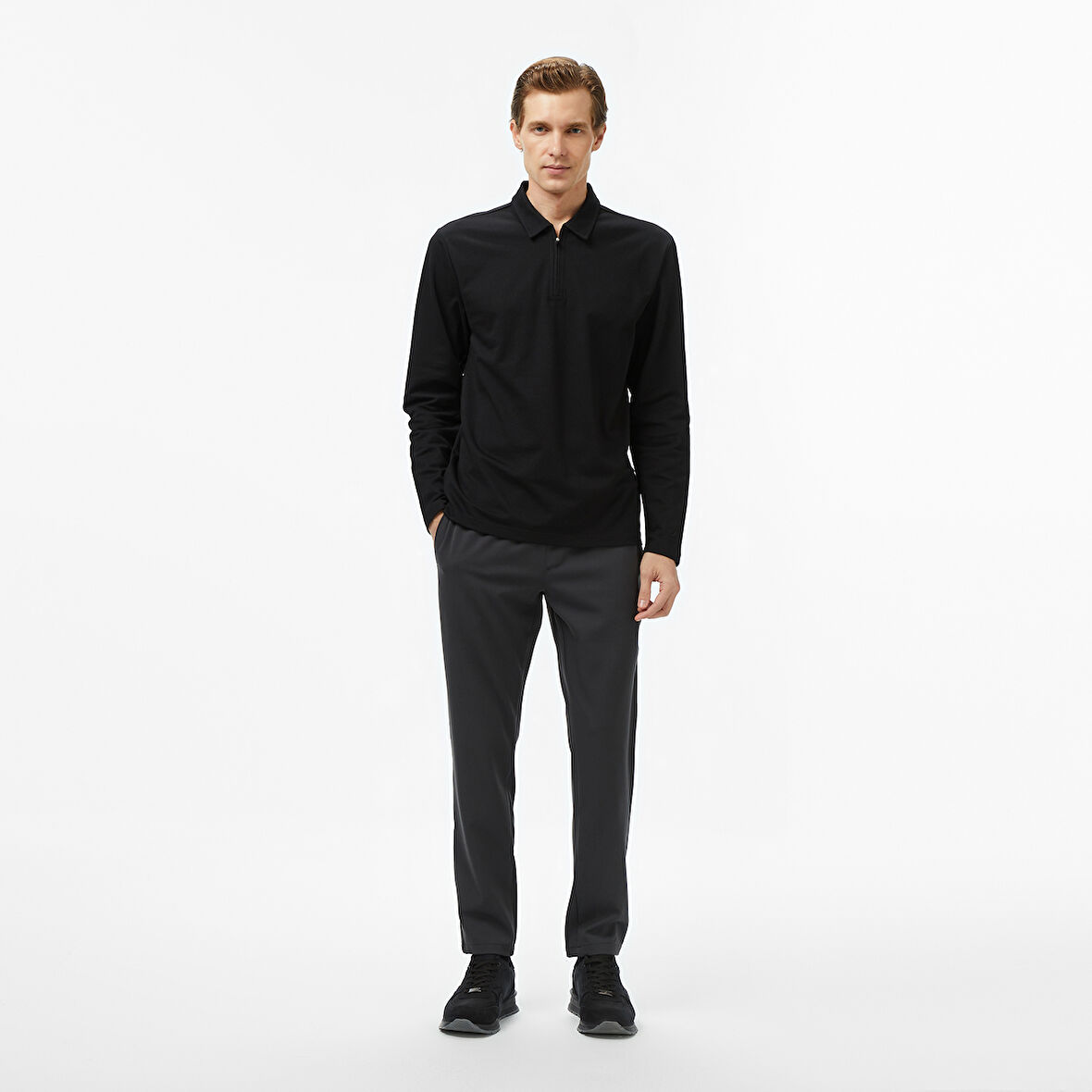 Nautica Erkek Gri Jogger Fit Pantolon