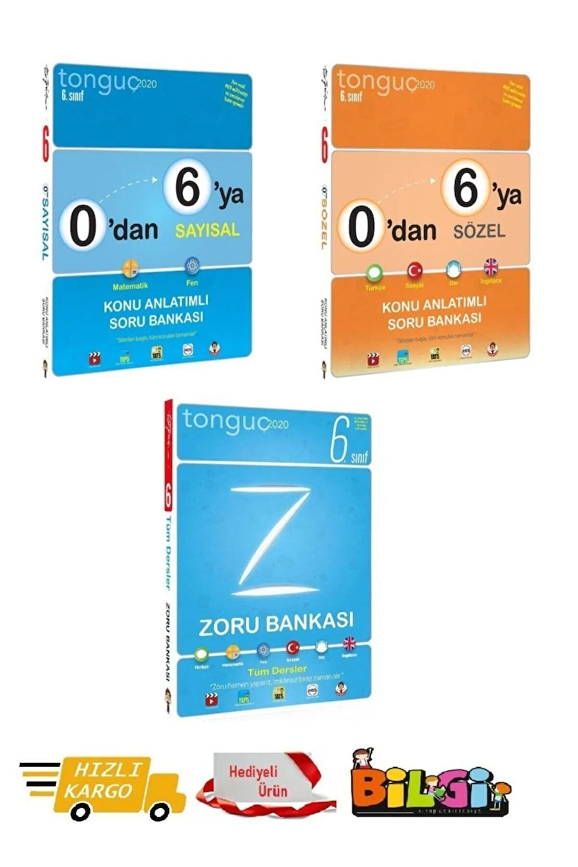 6. Sınıf Konu Anlatımlı Zoru Bankası Seti