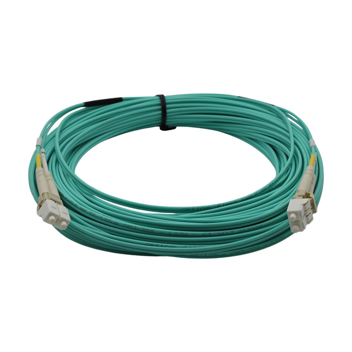 FİBER PATCH CORD LC-LC MM DUPLEX 50/125 OM3 20 MT