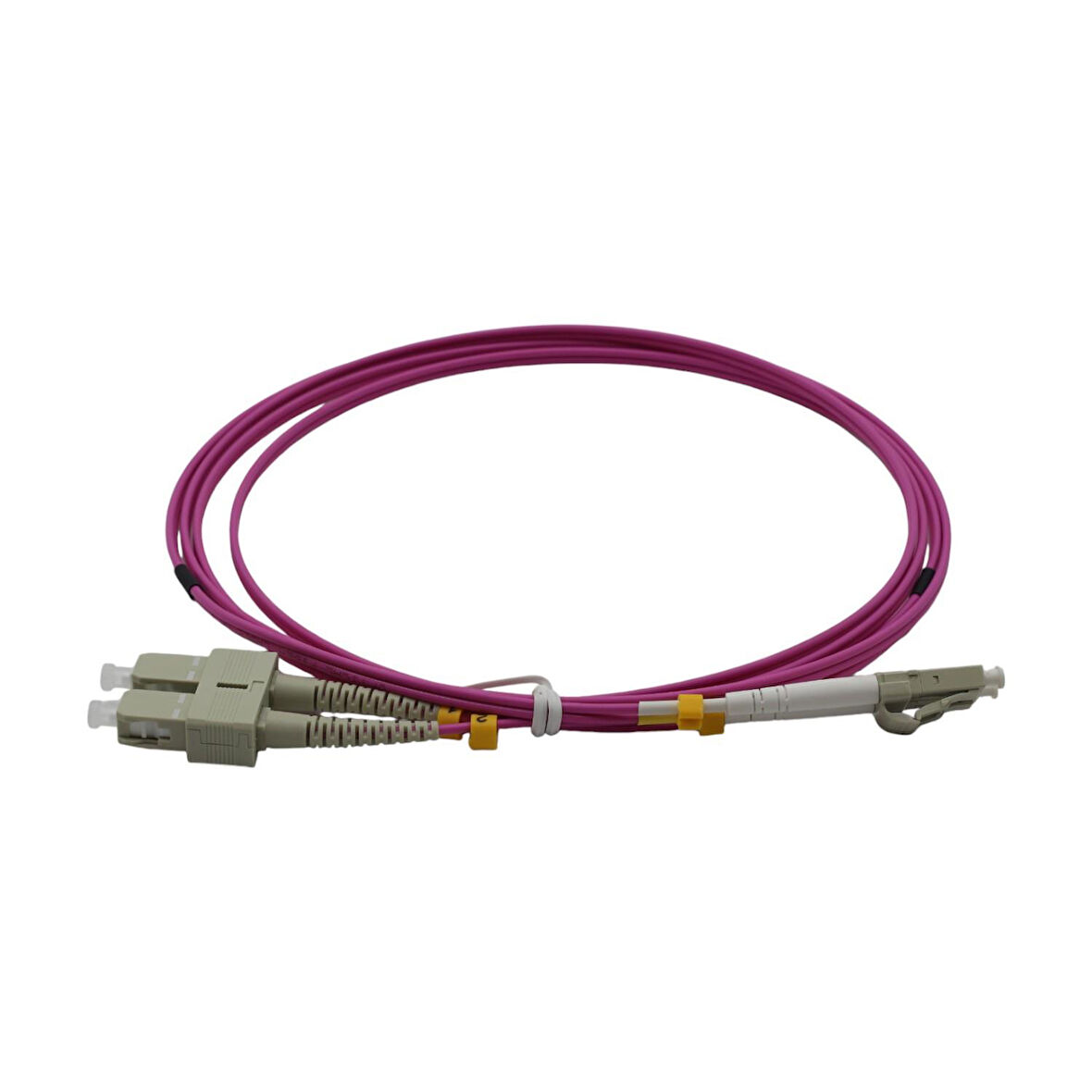 FİBER PATCH CORD SC-LC MM DUPLEX 50/125 OM4 2 MT