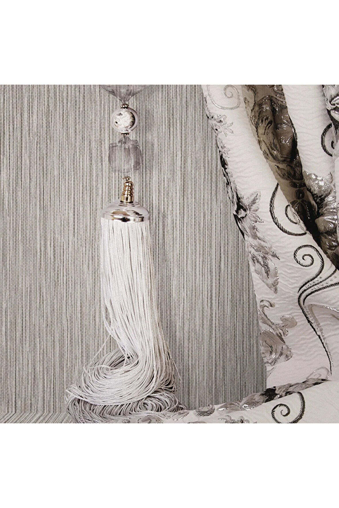 Minimalist Dokulu Duvar Kağıdı, Bej, Krem Ephes 5801-8, 10,60 M²