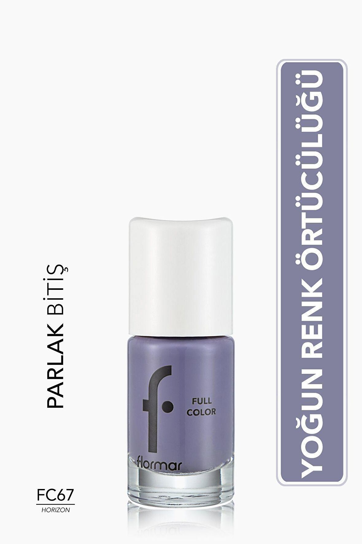 Flormar Yoğun Pigmentli Parlak Oje- Full Color Nail Enamel- Fc67 Horızon -8690604497669