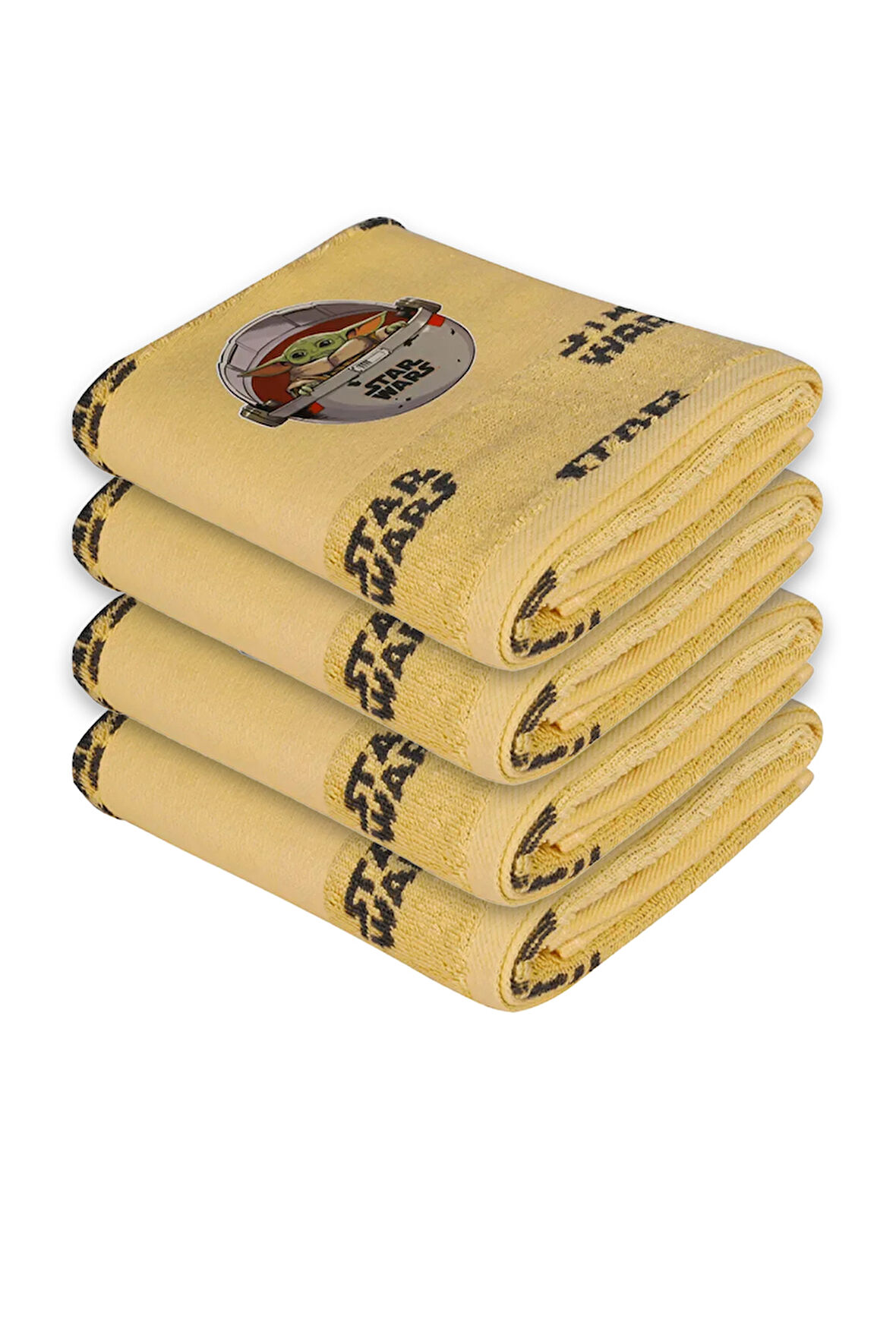 Özdilek Starwars Mandalorian 50x80 Cm El-Yüz Havlusu 4'lü