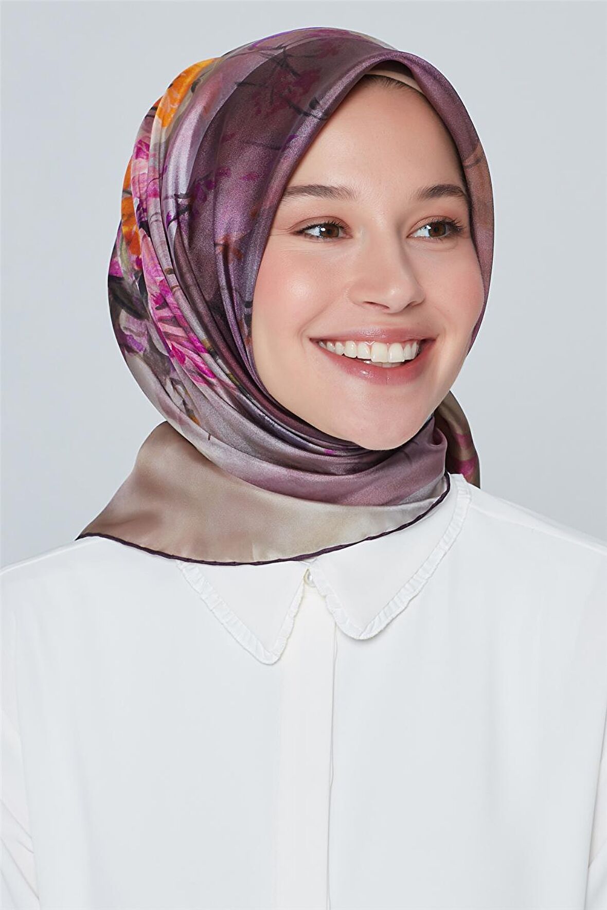 Armine Nostalji Twill İpek Eşarp 18Ya7915 32