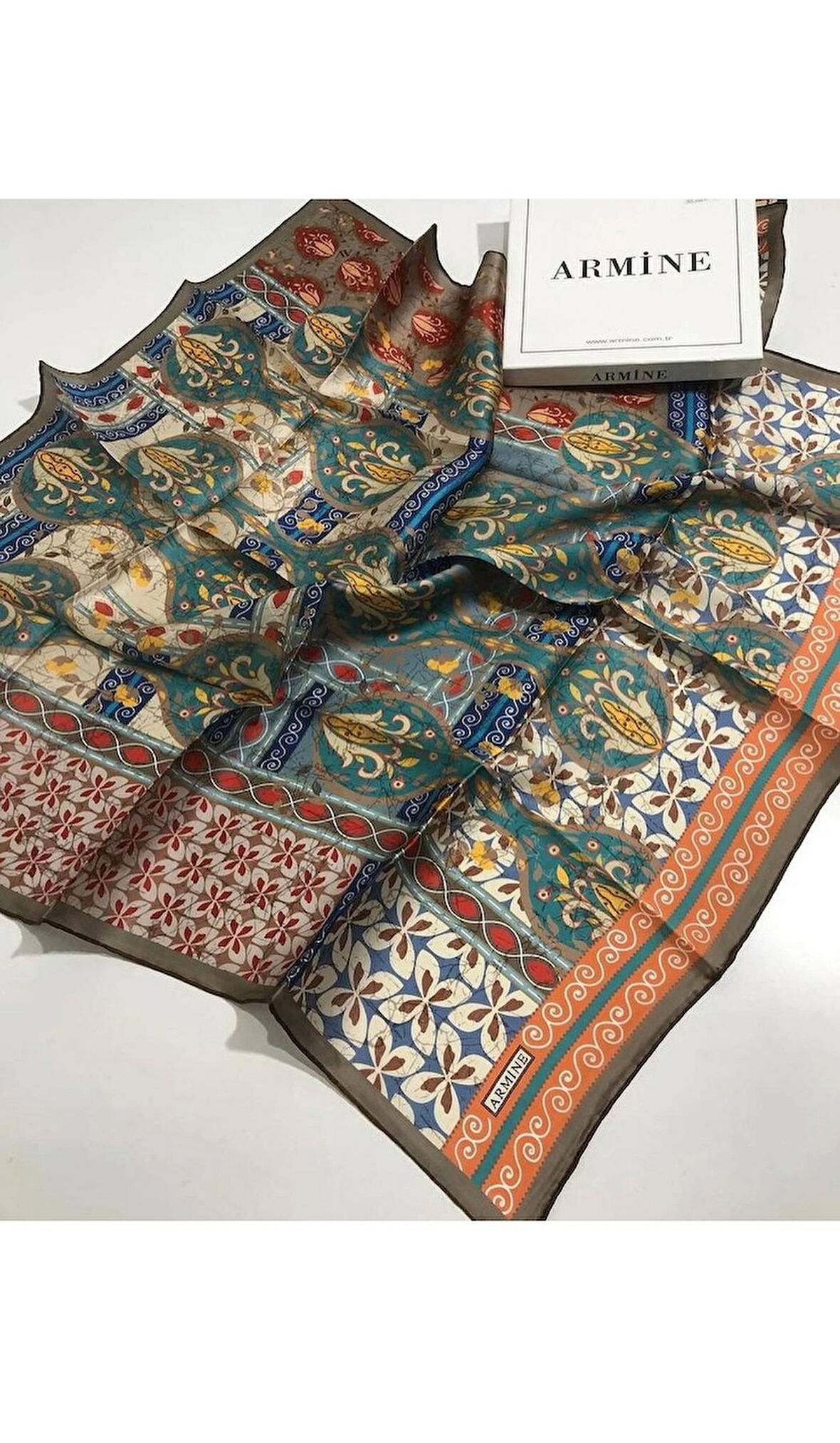 Armine Twill İpek Eşarp 