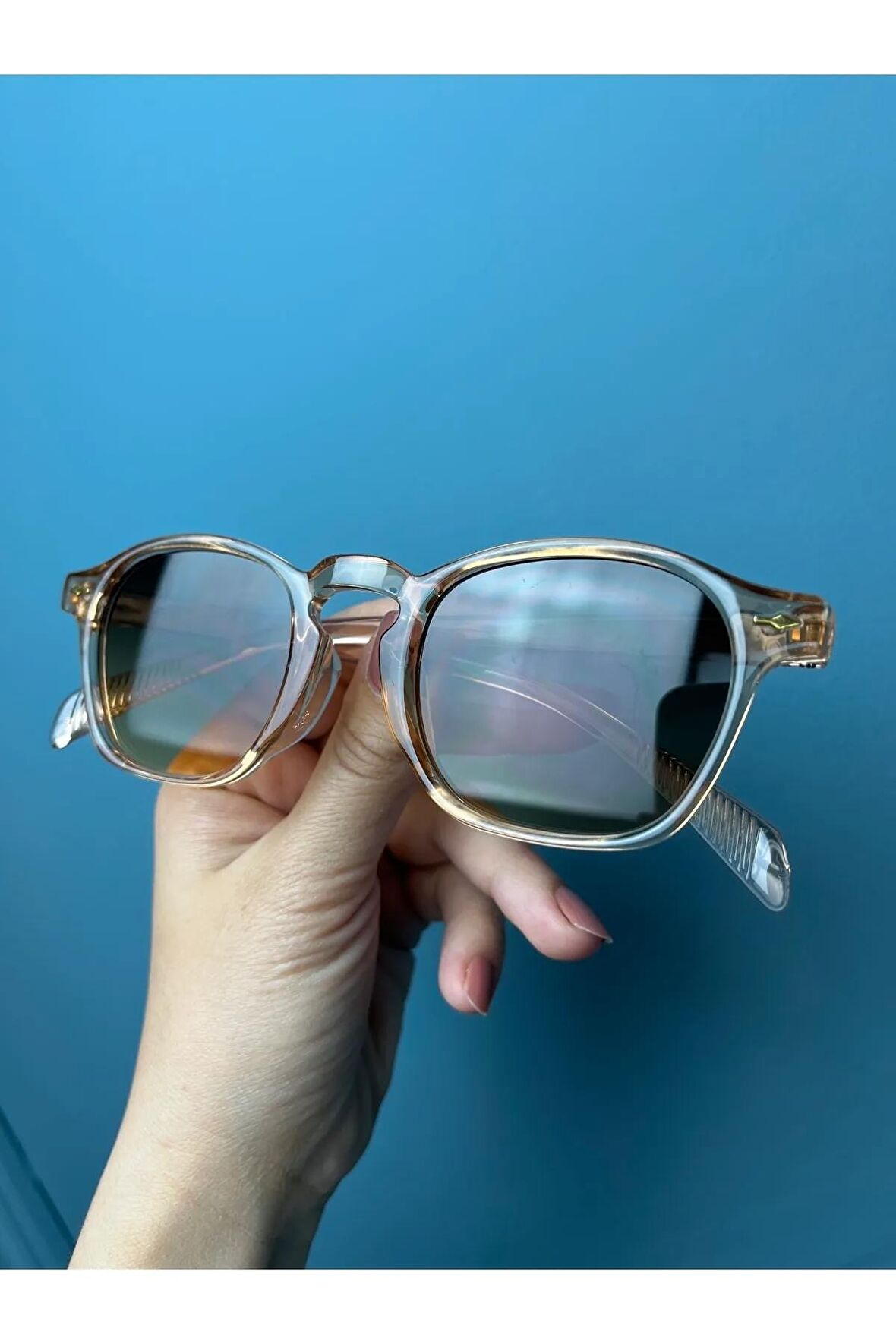 Güneş Gözlüğü Uv400 Korumalı Unisex Erkek Kadın Sunglasses Eyewear Vintage Yalı Çapkını Model