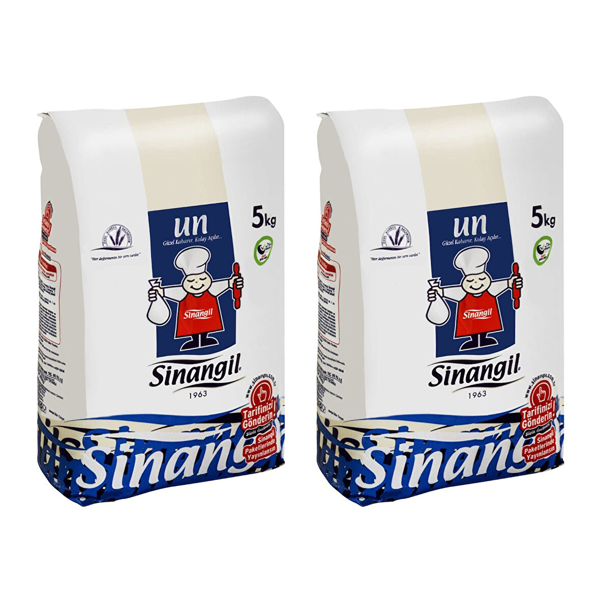 Sinangil Un 5 kg x 2 Adet
