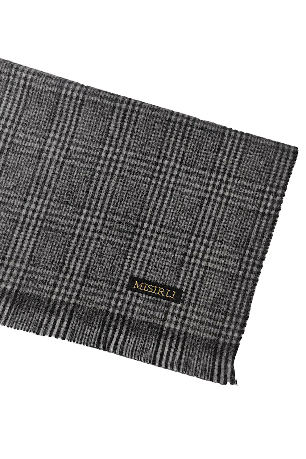 Mısırlı Eşarpları Erkek Yünlü Ekose Kaşkol ( Atkı )