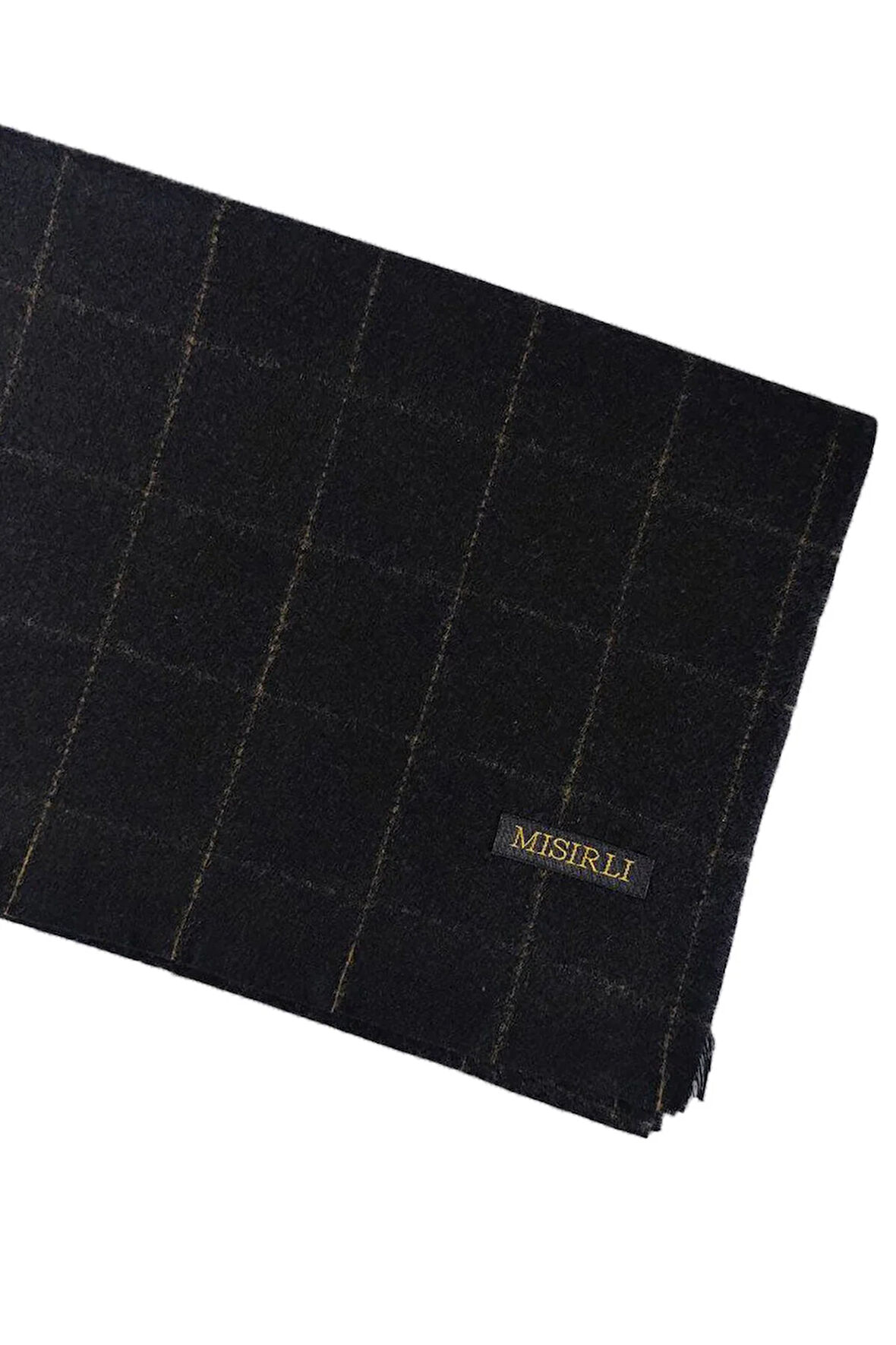 Mısırlı Eşarpları Erkek Yünlü Ekose Kaşkol ( Atkı )