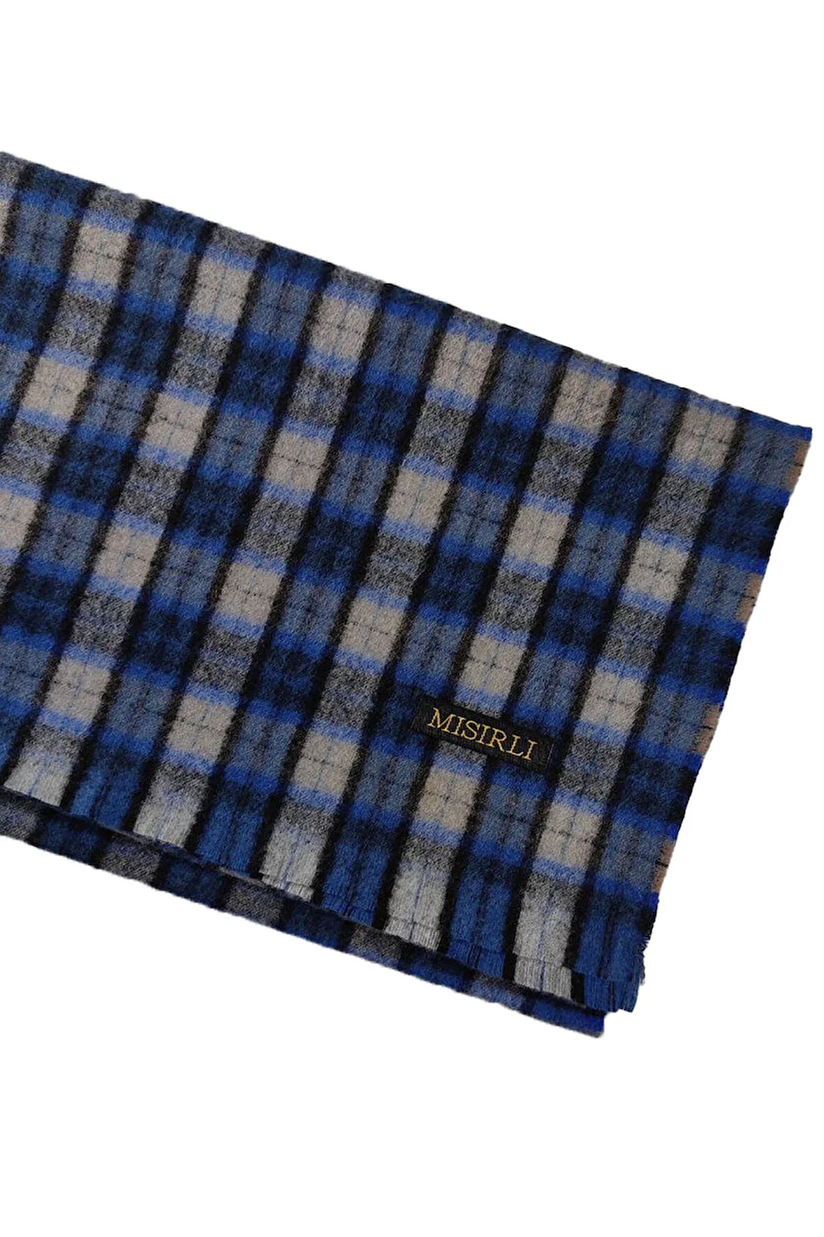 Erkek Yünlü Ekose Kaşkol ( Atkı )