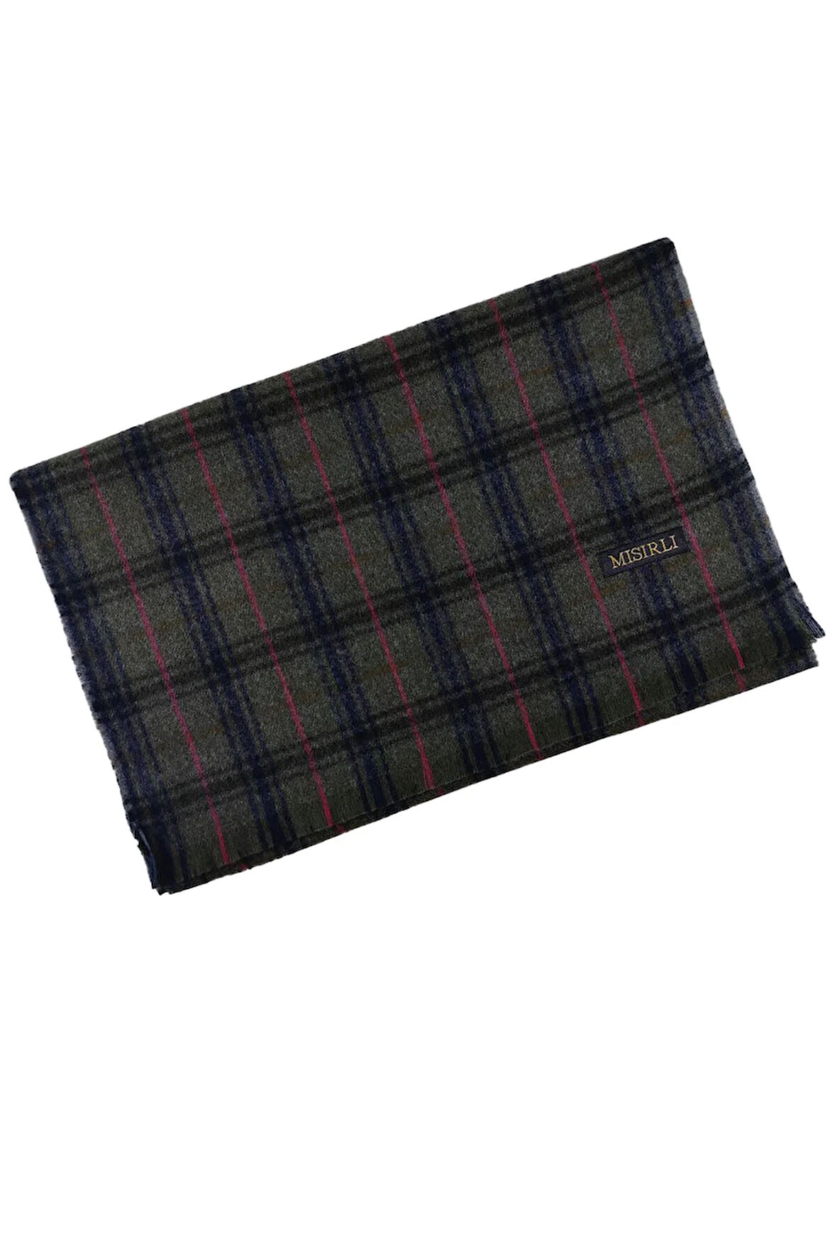 Erkek Yünlü Ekose Kaşkol ( Atkı )