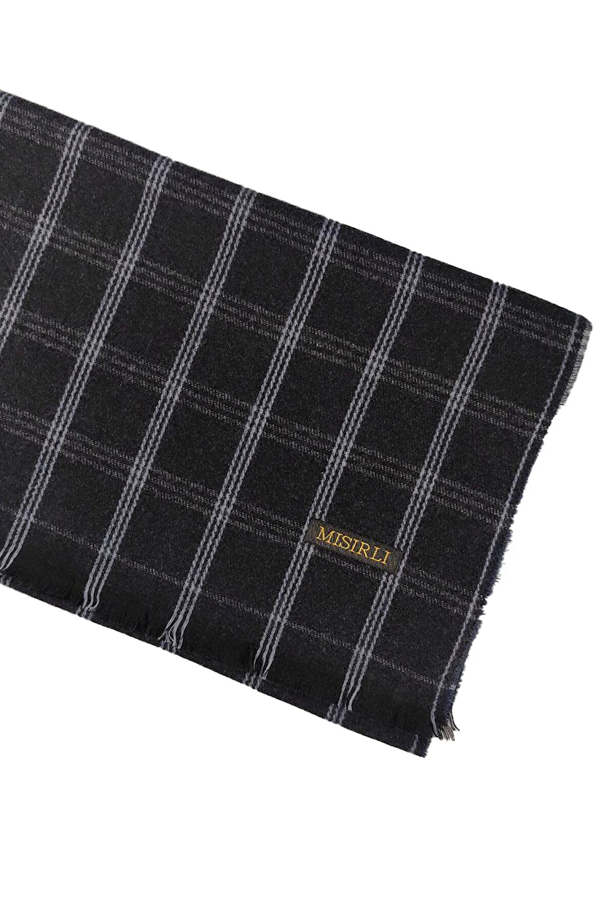 Erkek Yünlü Ekose Kaşkol ( Atkı )