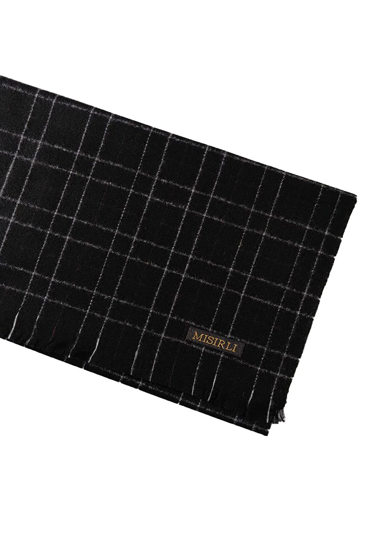 Mısırlı Eşarpları Erkek Yünlü Ekose Kaşkol ( Atkı )