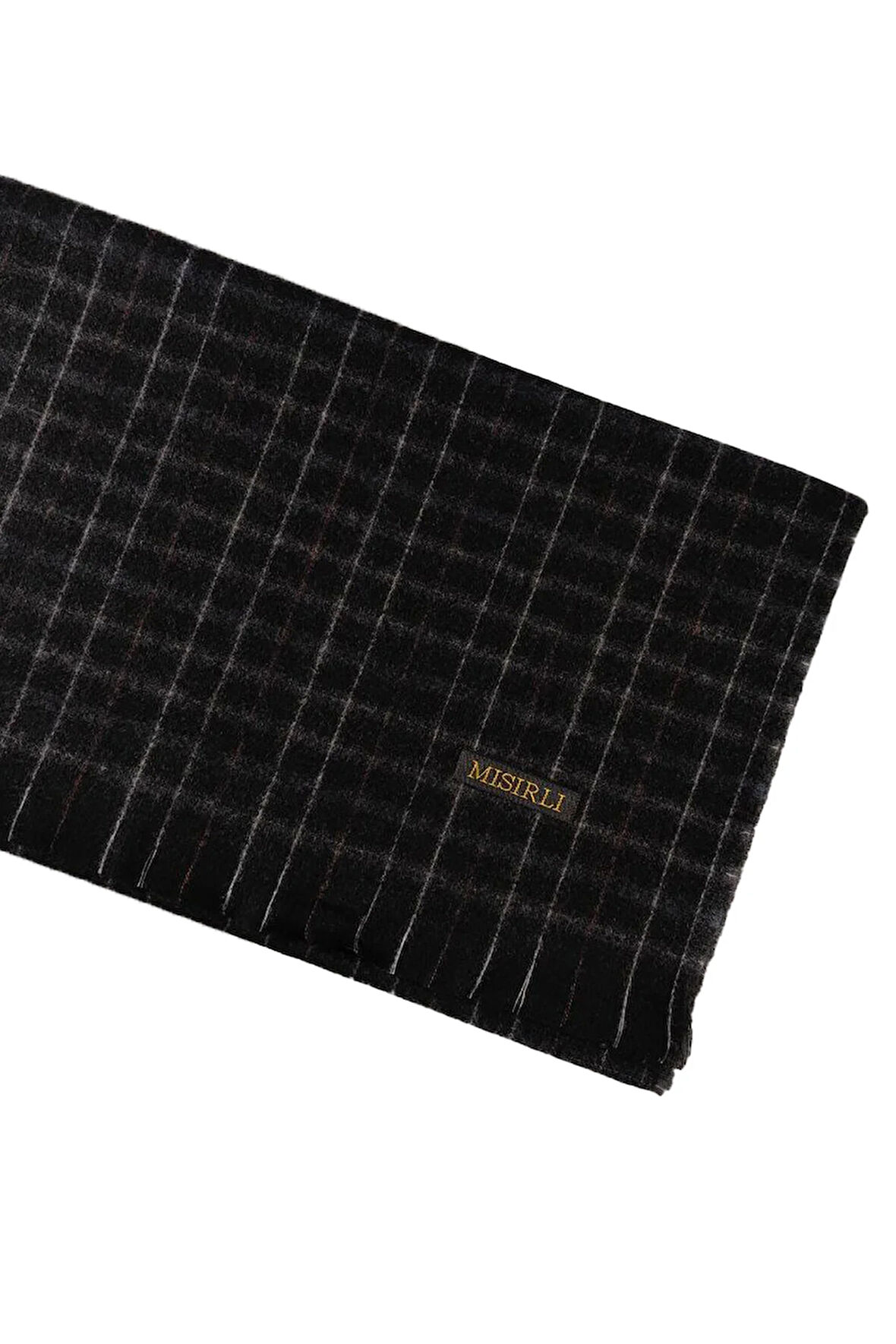 Mısırlı Eşarpları Erkek Yünlü Ekose Kaşkol ( Atkı )