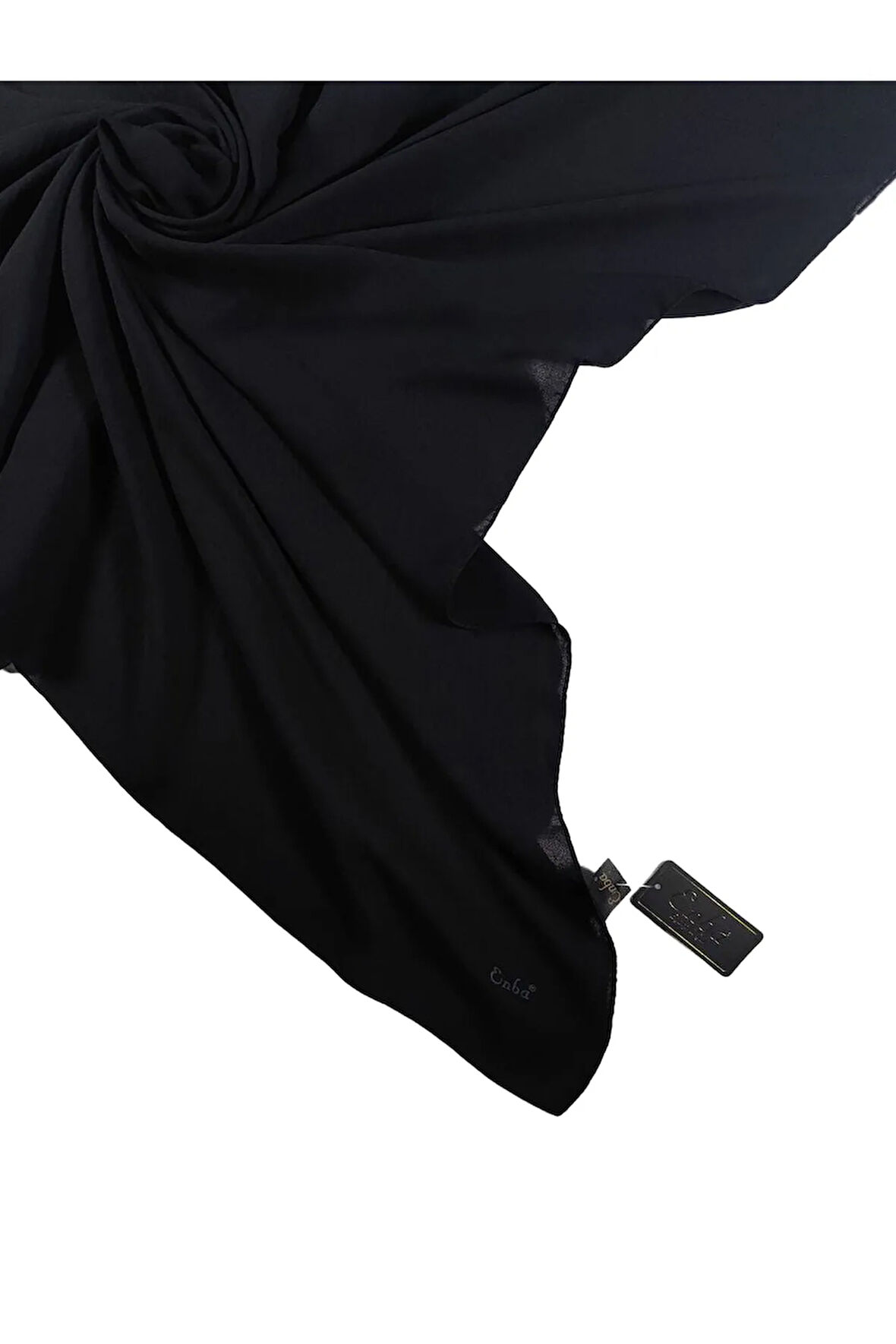 Enba Aerobin Jazz ( Caz ) Siyah Eşarp 120x120 cm