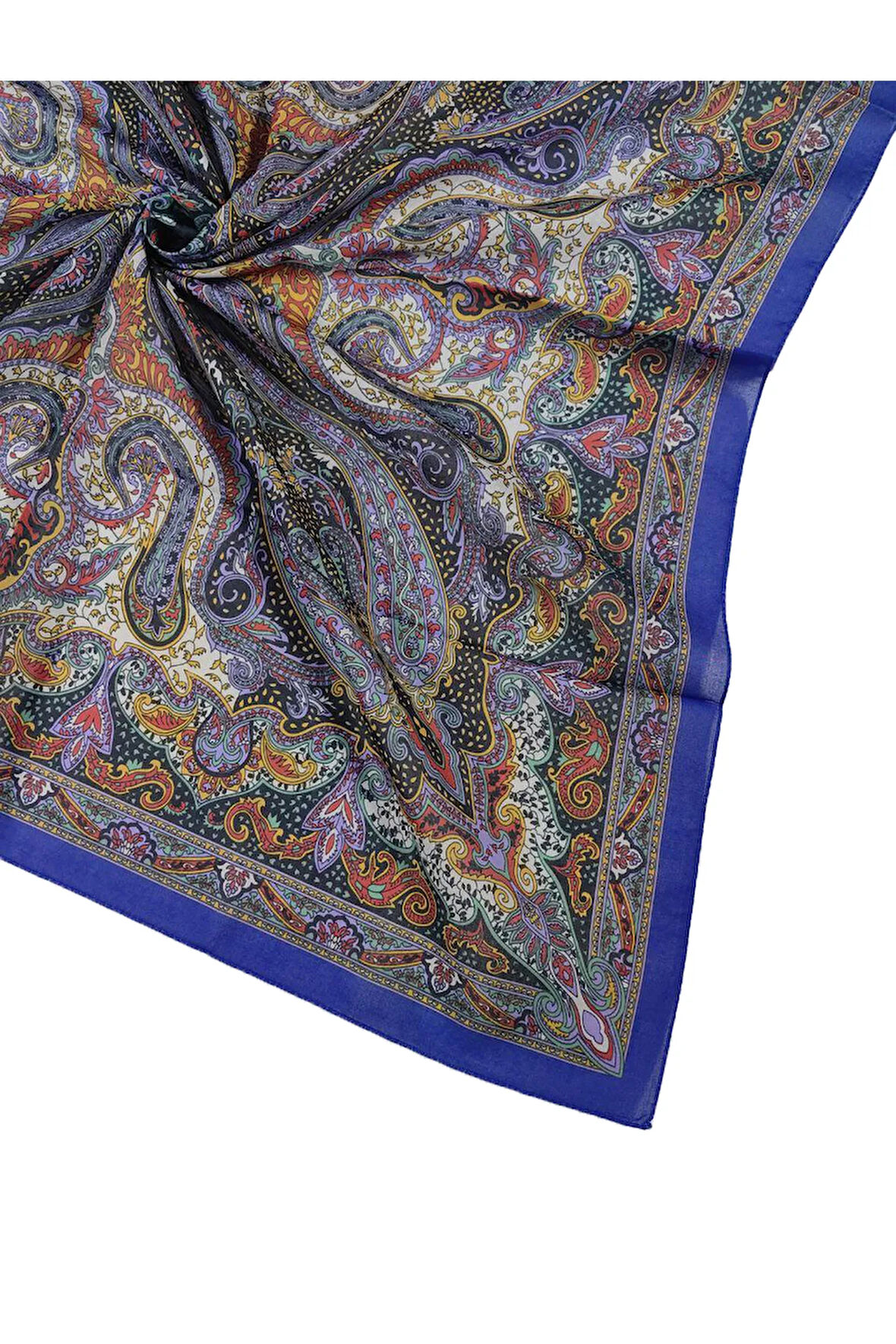 Enba Soft Pamuk Etnik Desenli Eşarp