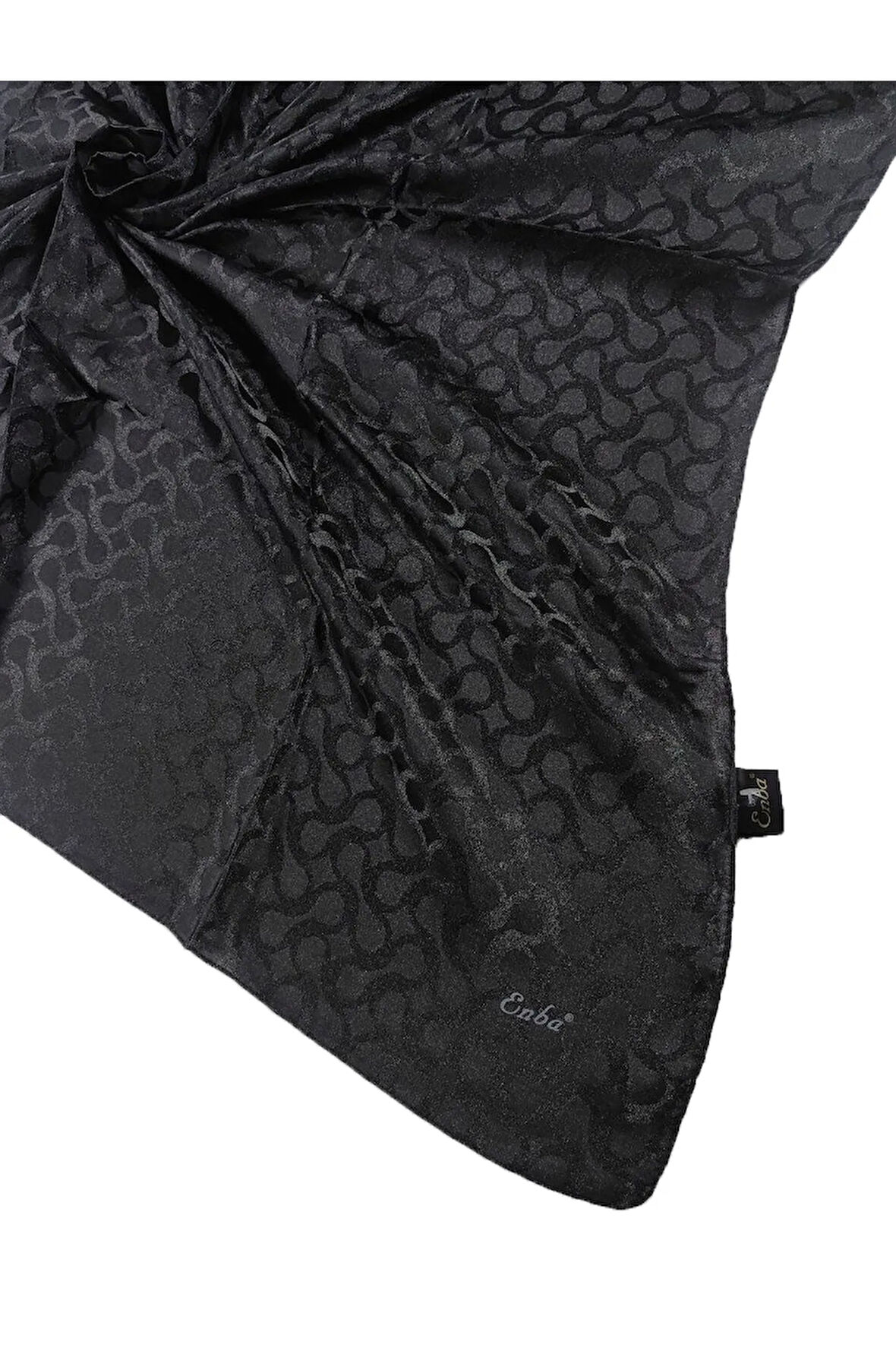 Enba Jakarlı Geometrik Desenli Eşarp