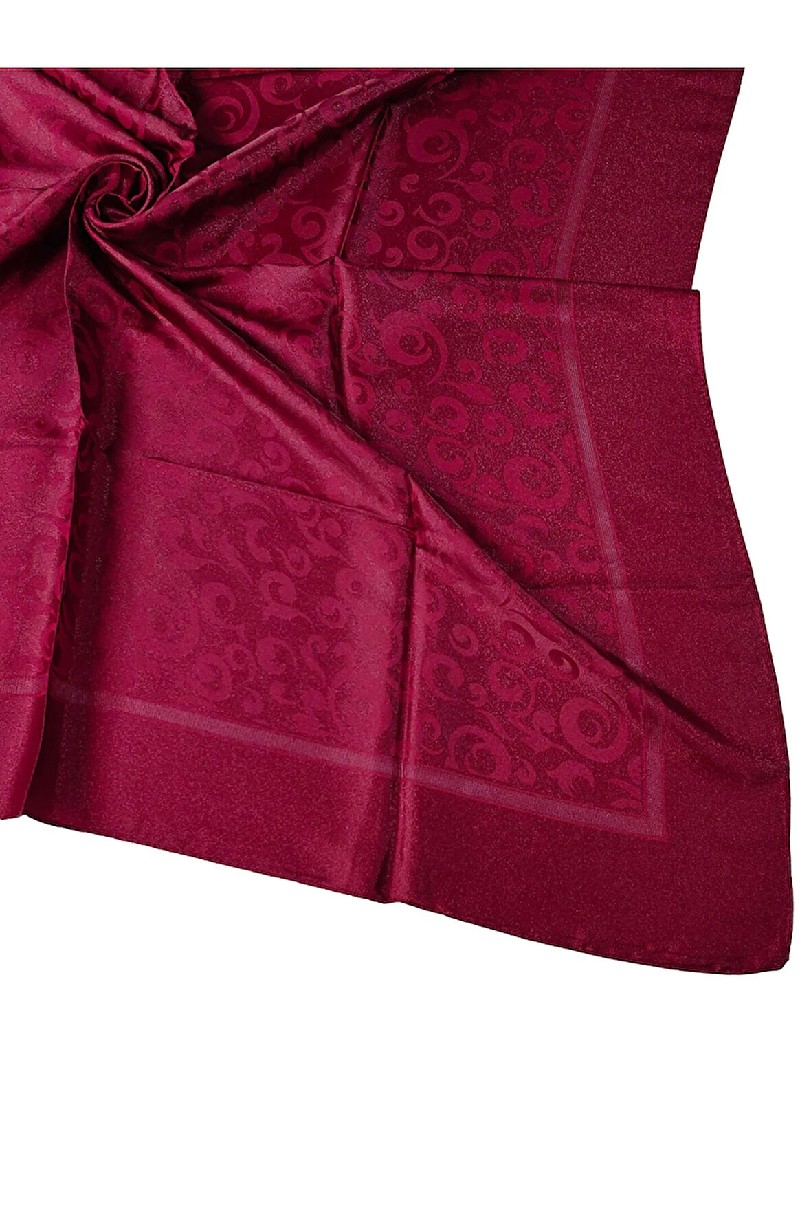 Mısırlı Eşarpları Kristal Devore Jakarlı Eşarp