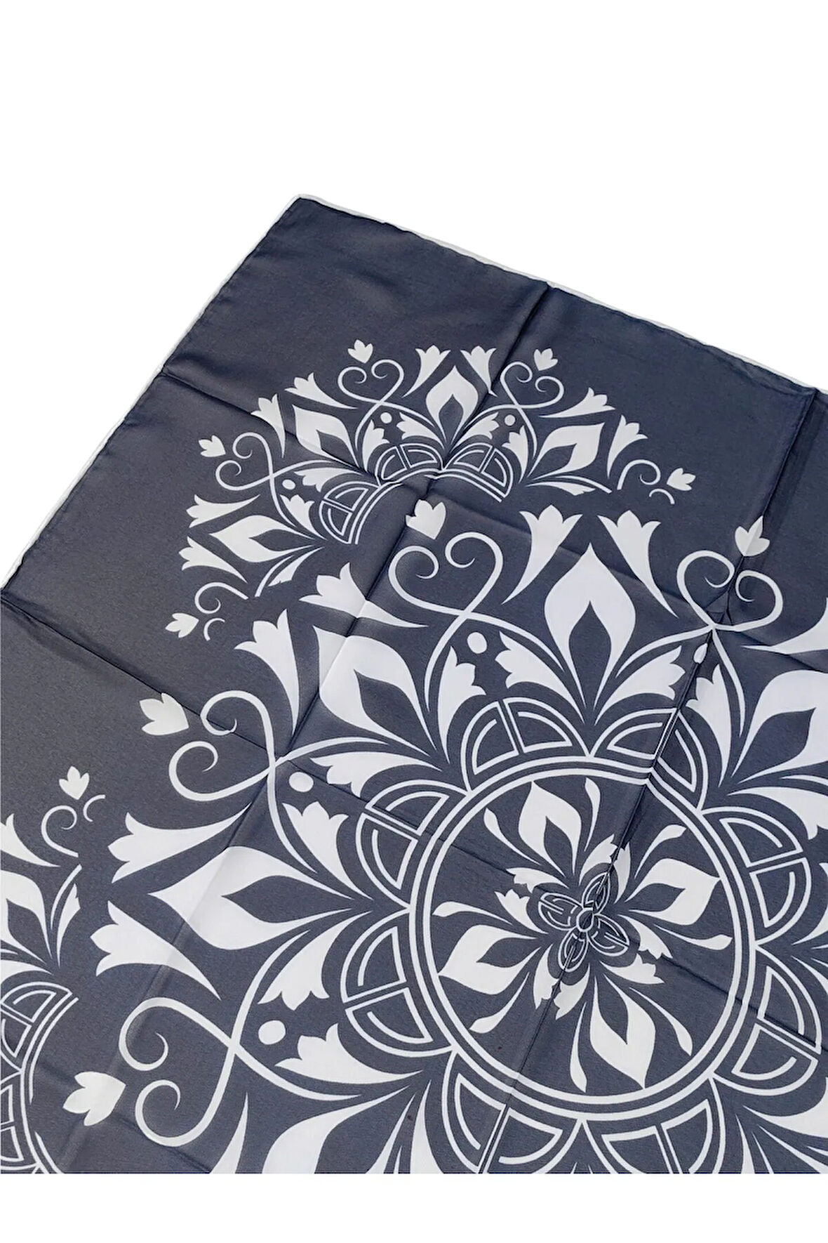 Mısırlı Eşarpları Emprime Krep Etnik Desen Eşarp