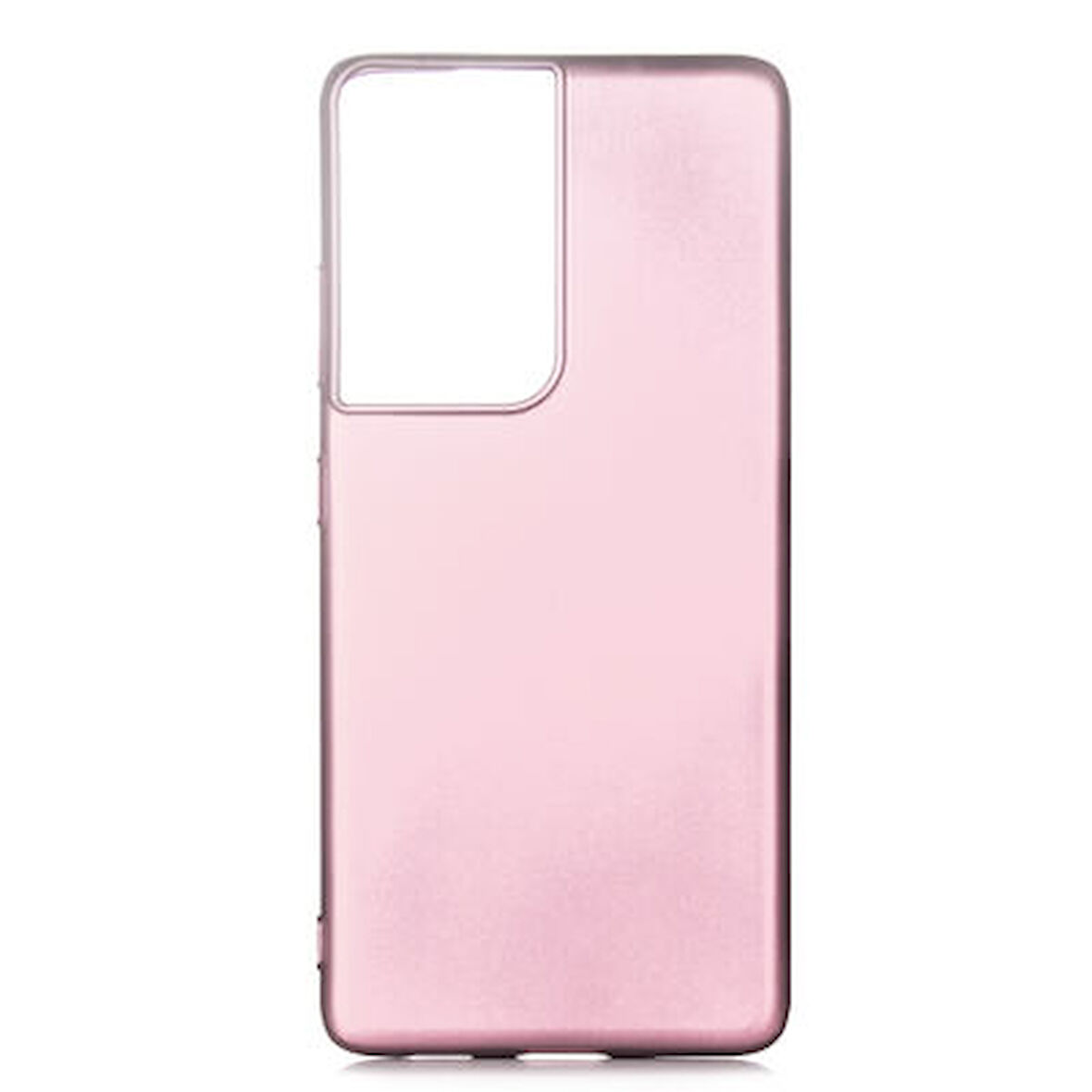 Samsung Galaxy S21 Ultra Kılıf Esnek Yapılı İnce Slim Silikon Kapak RYC/Premier