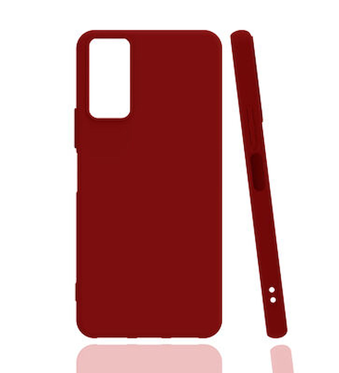 Samsung Galaxy A03S Kılıf Esnek ve Hafif Yapılı Soft Touch Premium Silikon Kapak RYC/Biye