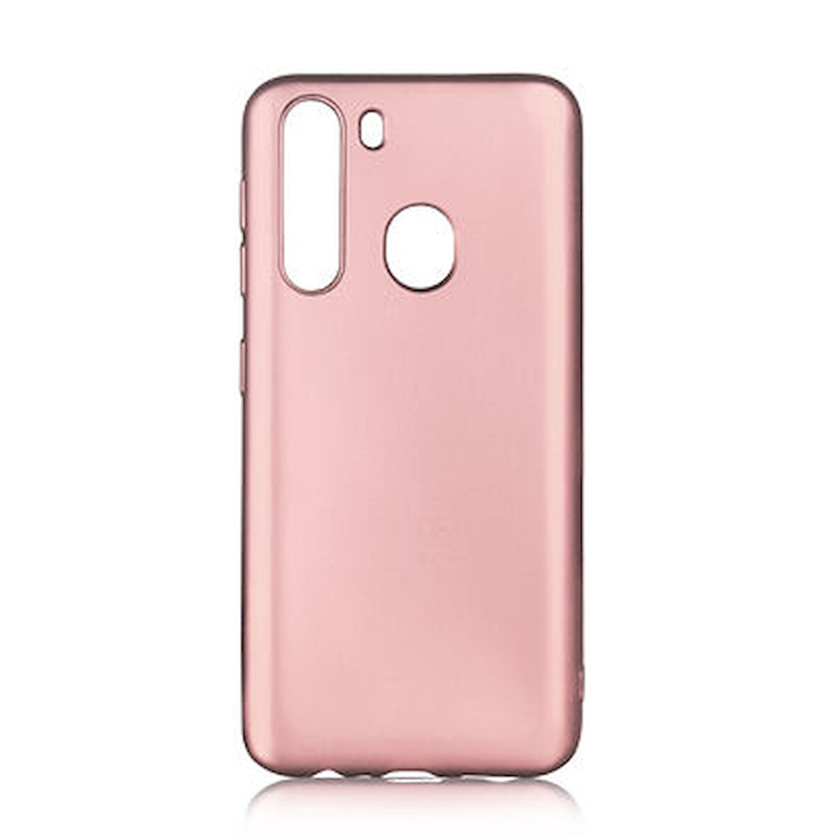 Samsung Galaxy A21 Kılıf Esnek Yapılı İnce Slim Silikon Kapak RYC/Premier