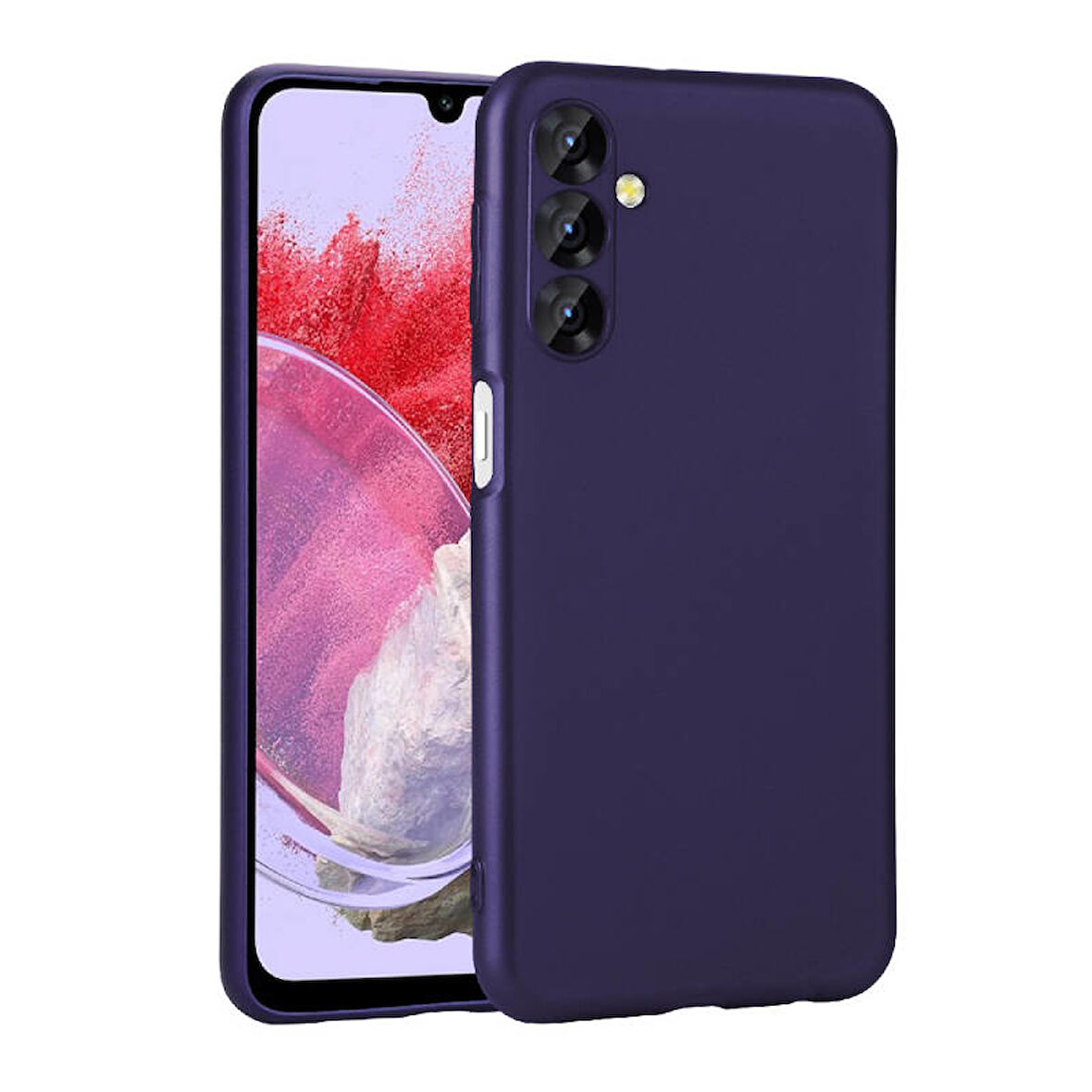 Samsung Galaxy M34 5G Kılıf Esnek Yapılı İnce Slim Silikon Kapak RYC/Premier