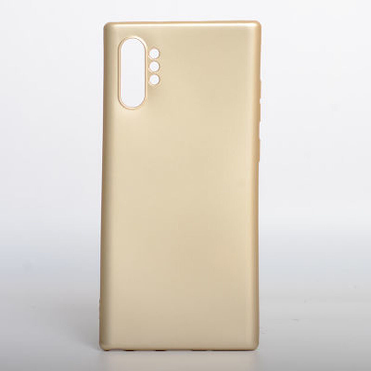 Samsung Galaxy Note 10 Plus Kılıf Esnek Yapılı İnce Slim Silikon Kapak RYC/Premier