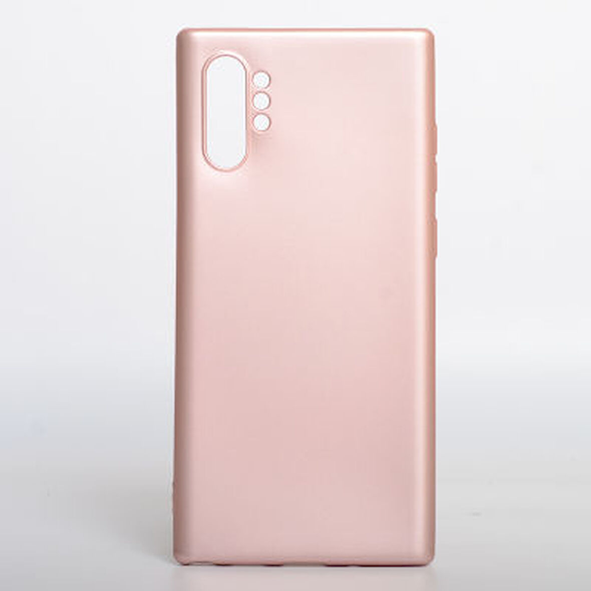 Samsung Galaxy Note 10 Plus Kılıf Esnek Yapılı İnce Slim Silikon Kapak RYC/Premier