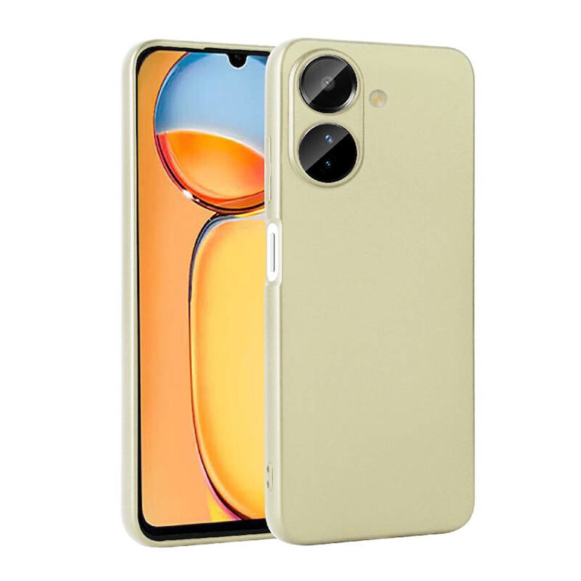 Poco C65 Kılıf Esnek Yapılı İnce Slim Silikon Kapak RYC/Premier