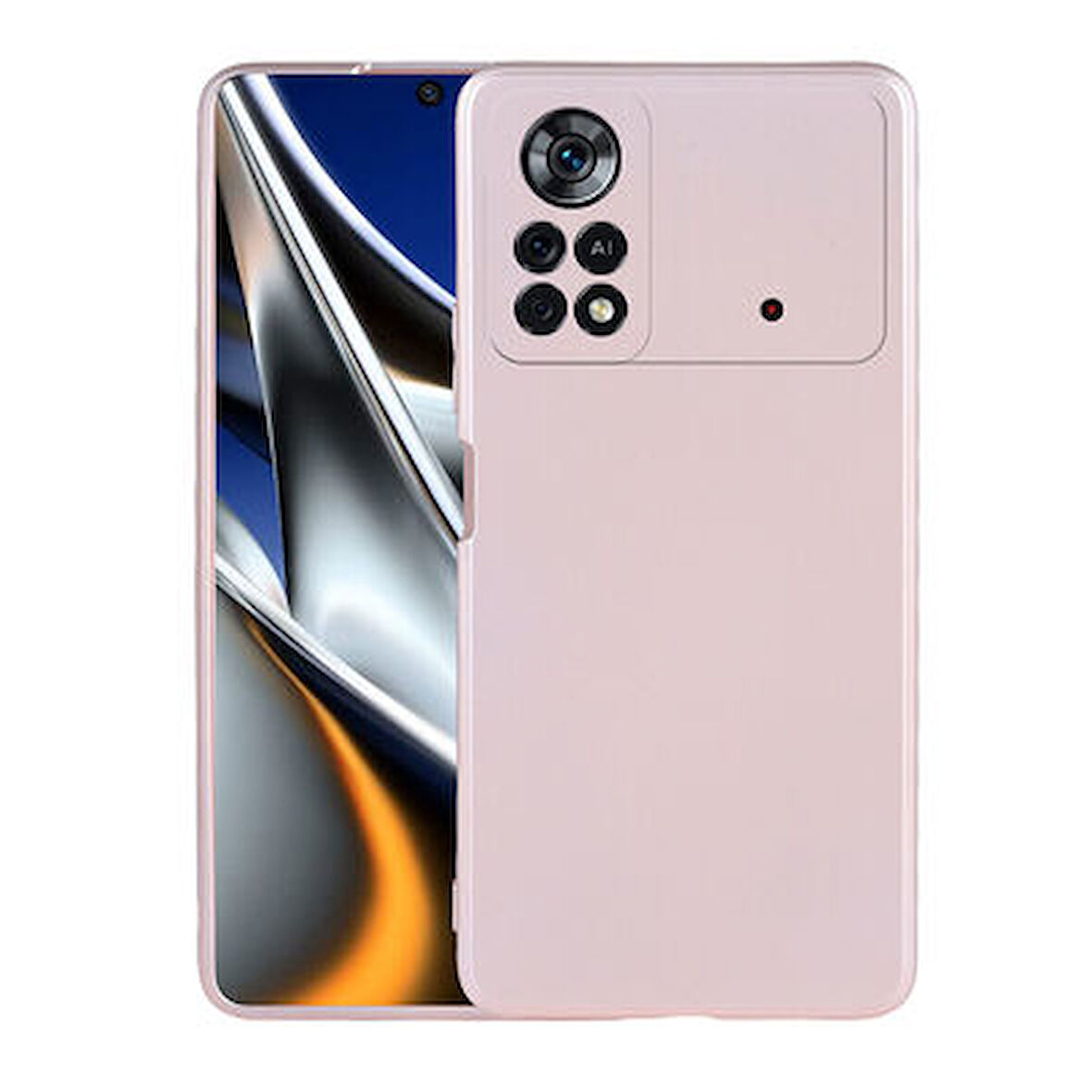 Poco M4 Pro 4G Kılıf Esnek Yapılı İnce Slim Silikon Kapak RYC/Premier