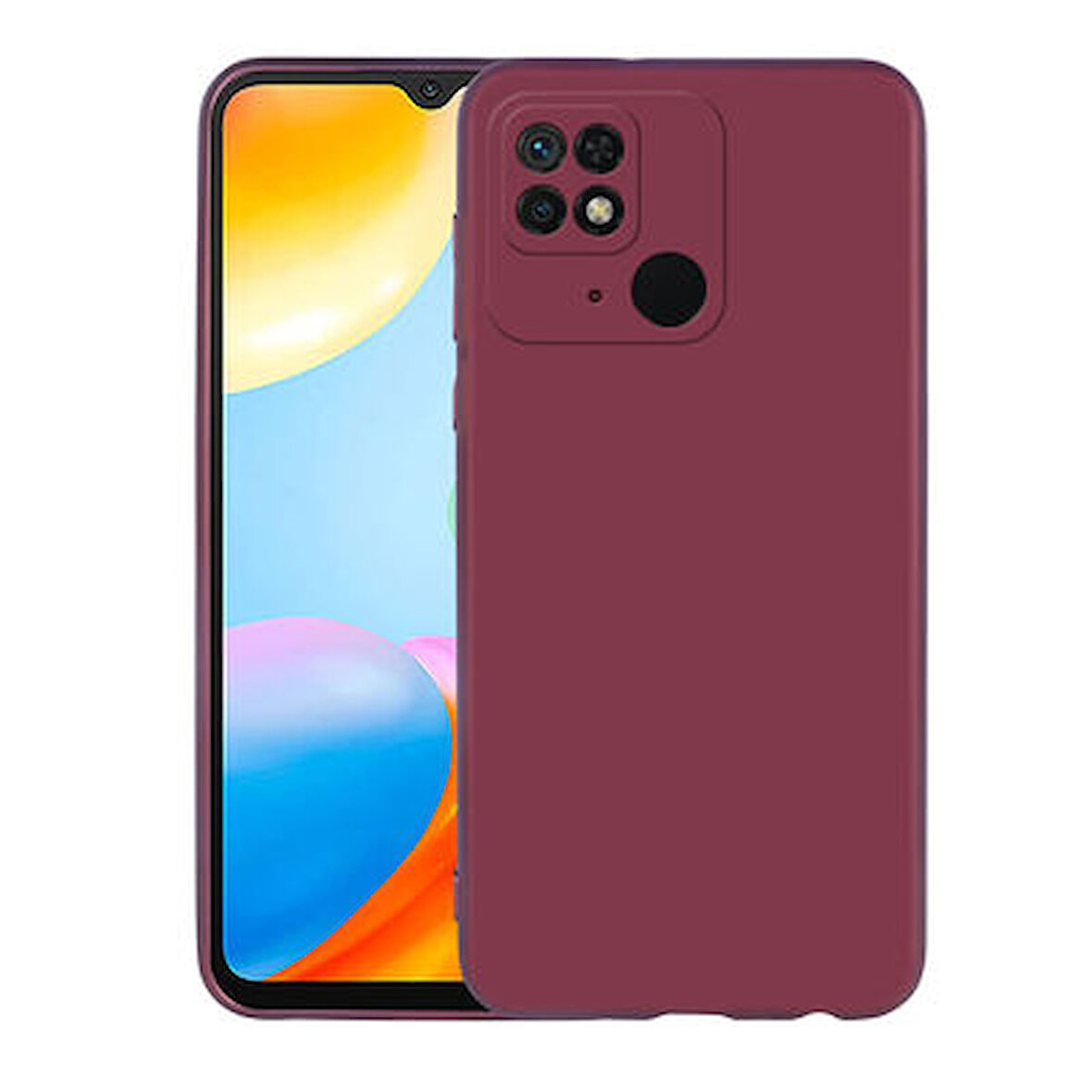 Redmi 10C Kılıf Esnek Yapılı İnce Slim Silikon Kapak RYC/Premier