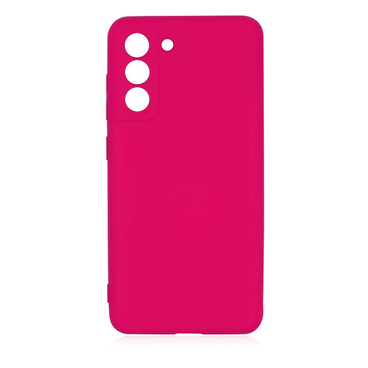 Samsung Galaxy S21 FE İçi Kadife Dolgulu Şık Candy Lansman Silikon Kılıf