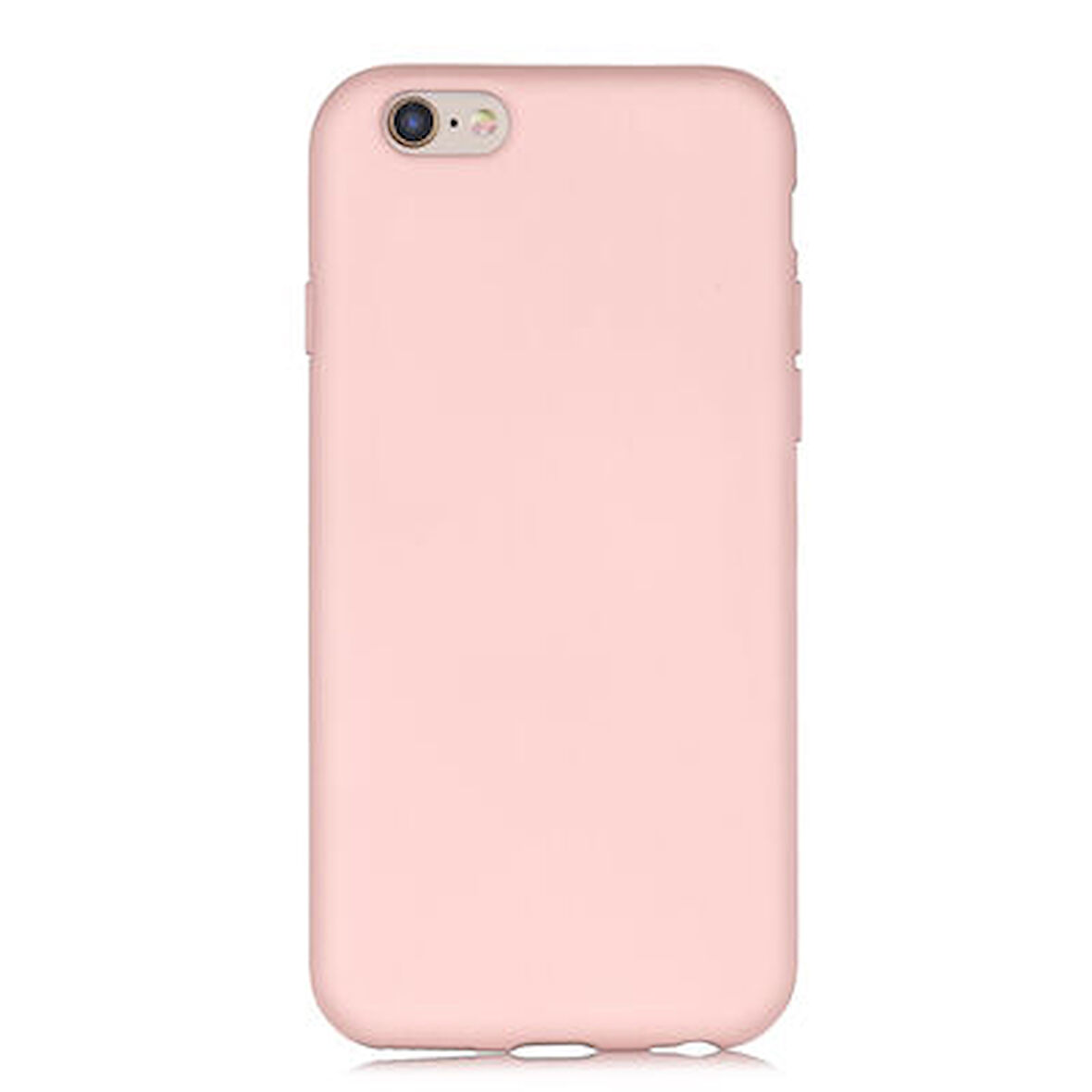 iPhone 6 İçi Kadife Dolgulu Şık Candy Lansman Silikon Kılıf