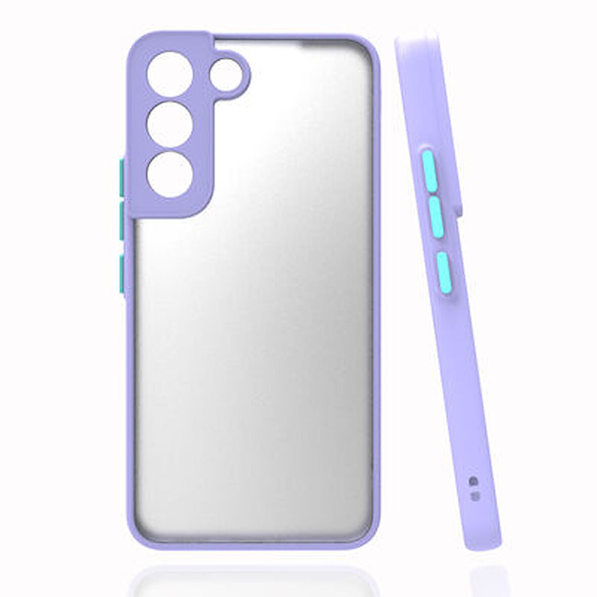 Samsung Galaxy S22 Plus Kılıf Sade Mat Görünümlü Vulcan Silikon Kapak