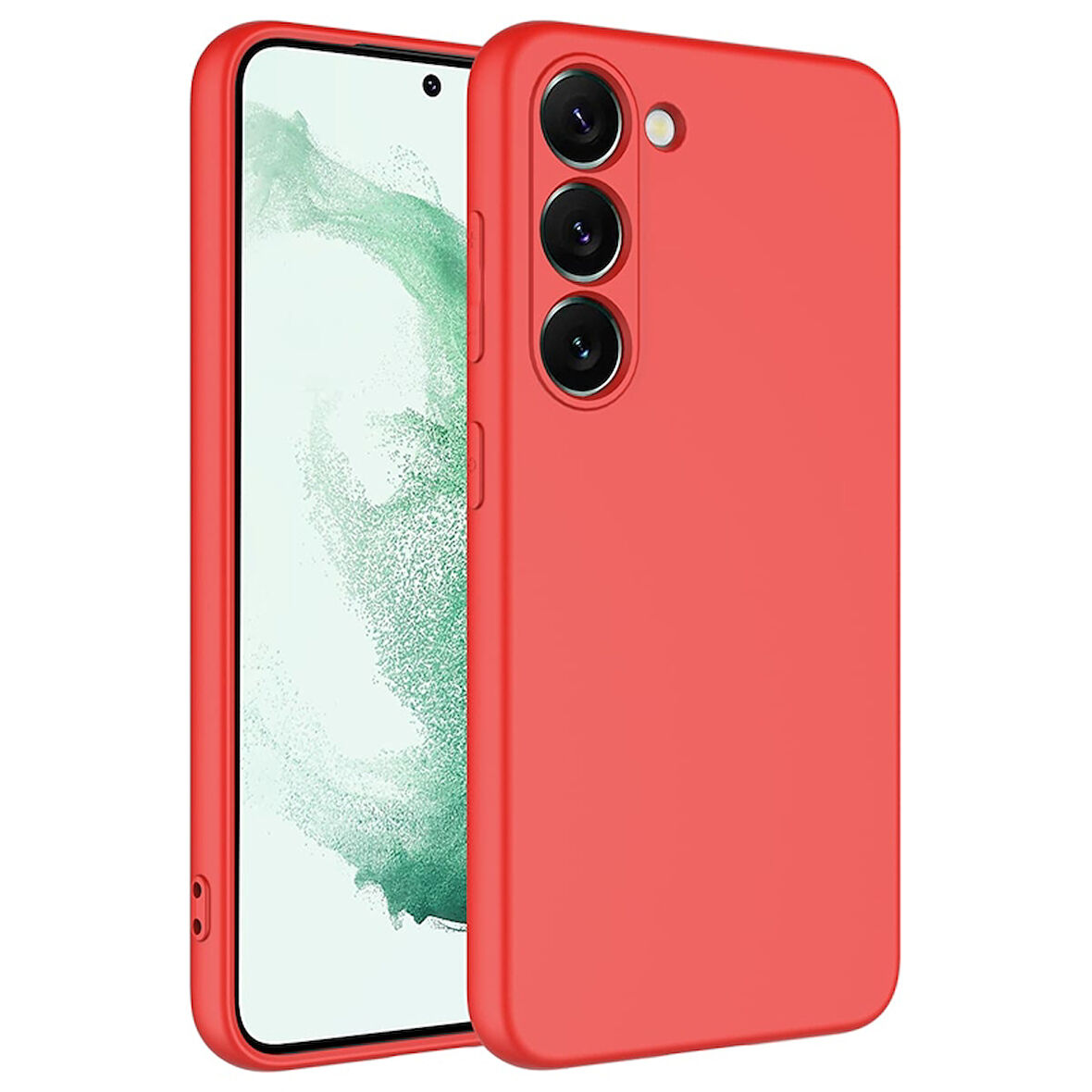 Samsung Galaxy S23 Kılıf İçi Kadife Dolgulu Kasayı Çizmeyen Sweetish Lansman Premium Kapak