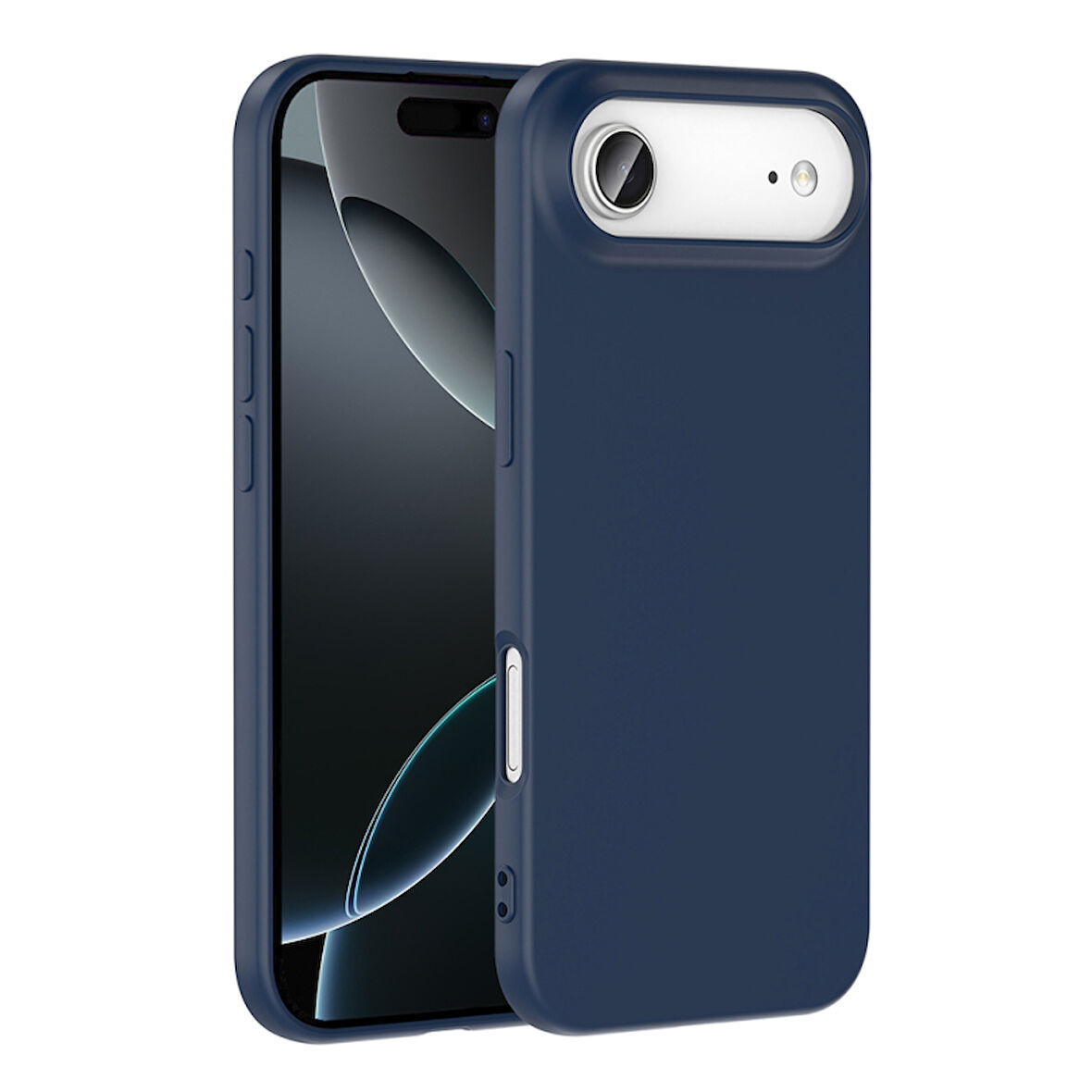 iPhone 17 Air Kılıf İçi Kadife Dolgulu Kasayı Çizmeyen Sweetish Lansman Premium Kapak