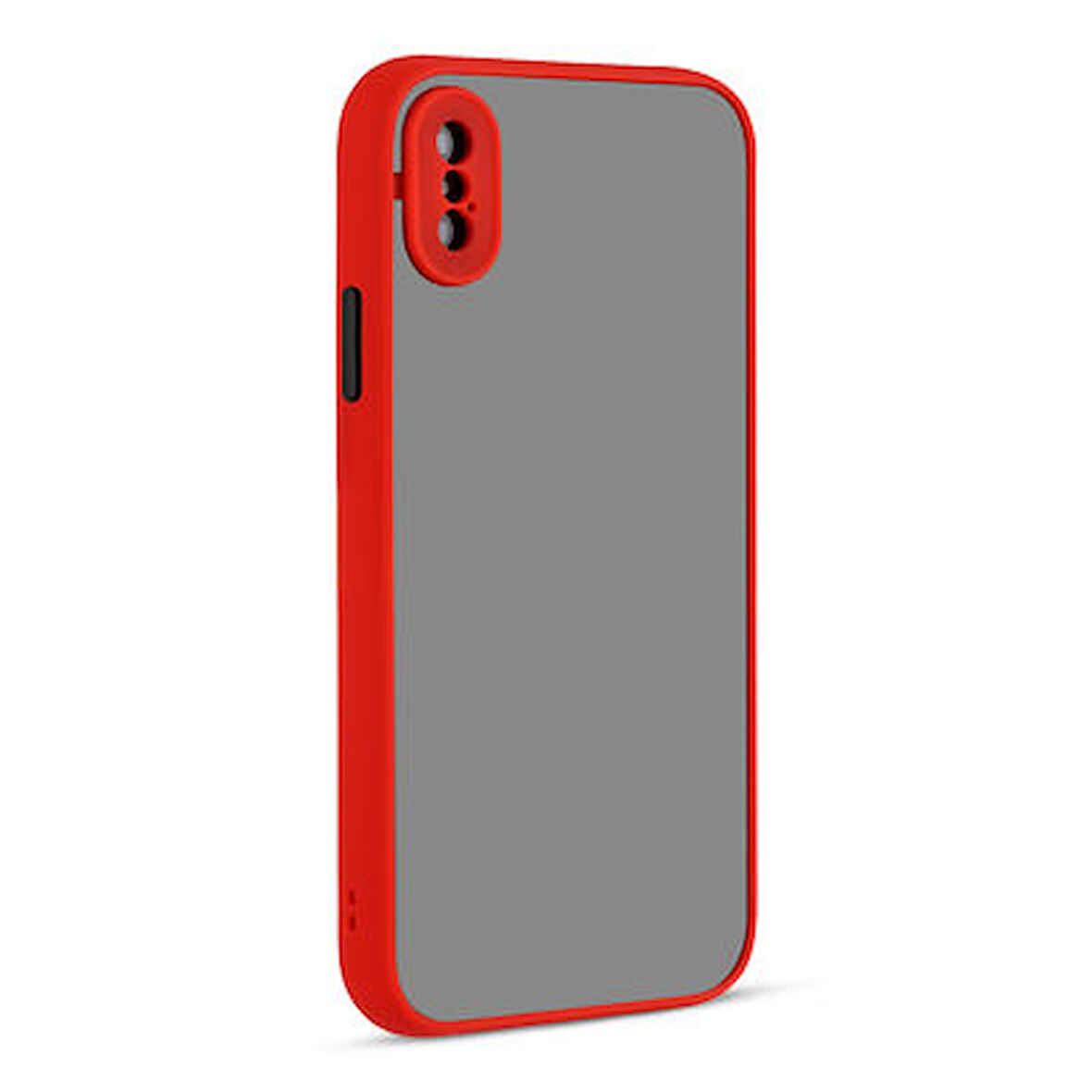 iPhone XS Max Kılıf Sade Mat Görünümlü Vulcan Silikon Kapak