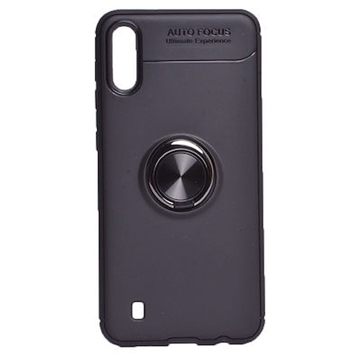 Samsung Galaxy A01  Kılıf Yüzüklü Sağlam Esnek Ringo Silikon Kapak