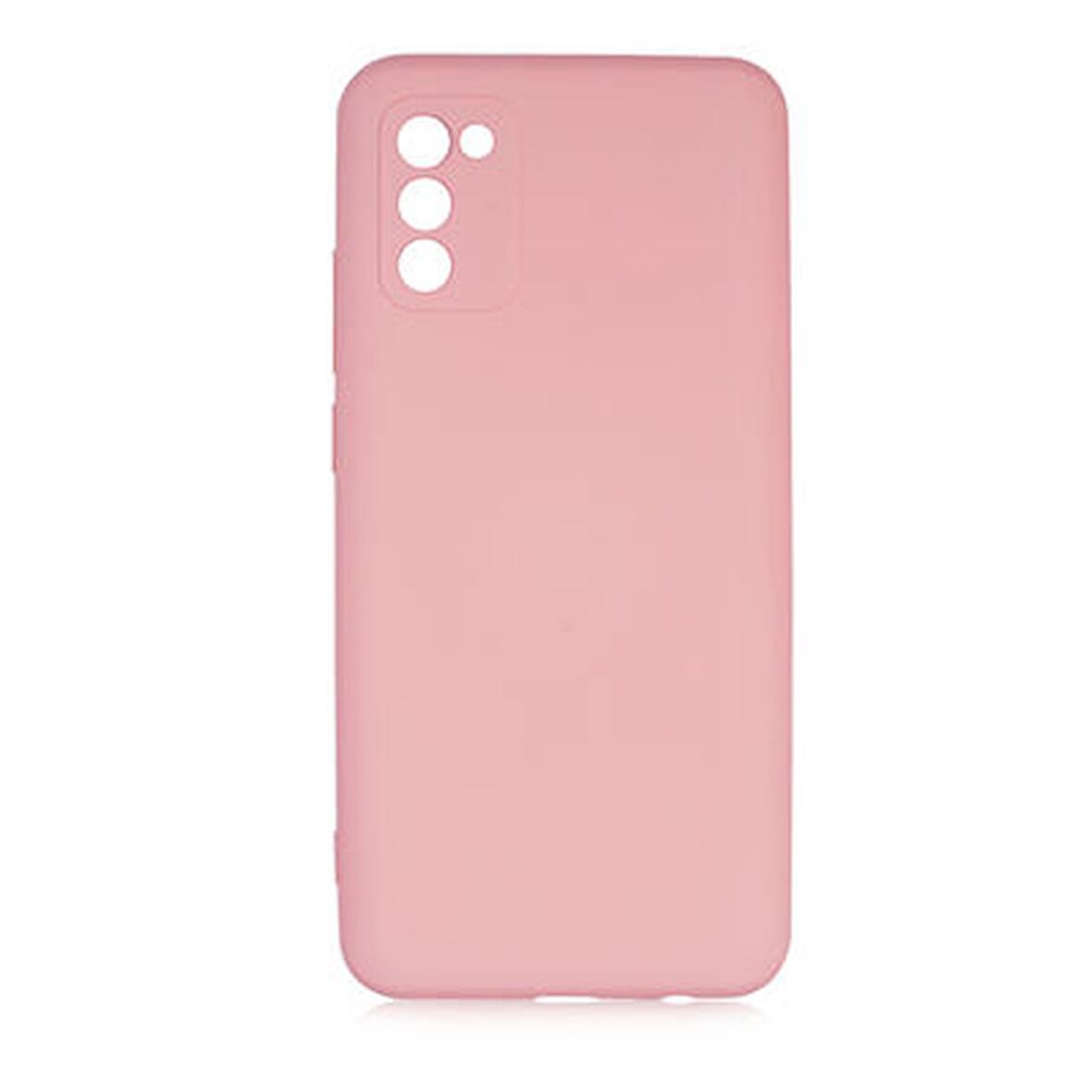 Samsung Galaxy A02S İçi Kadife Dolgulu Şık Candy Lansman Silikon Kılıf