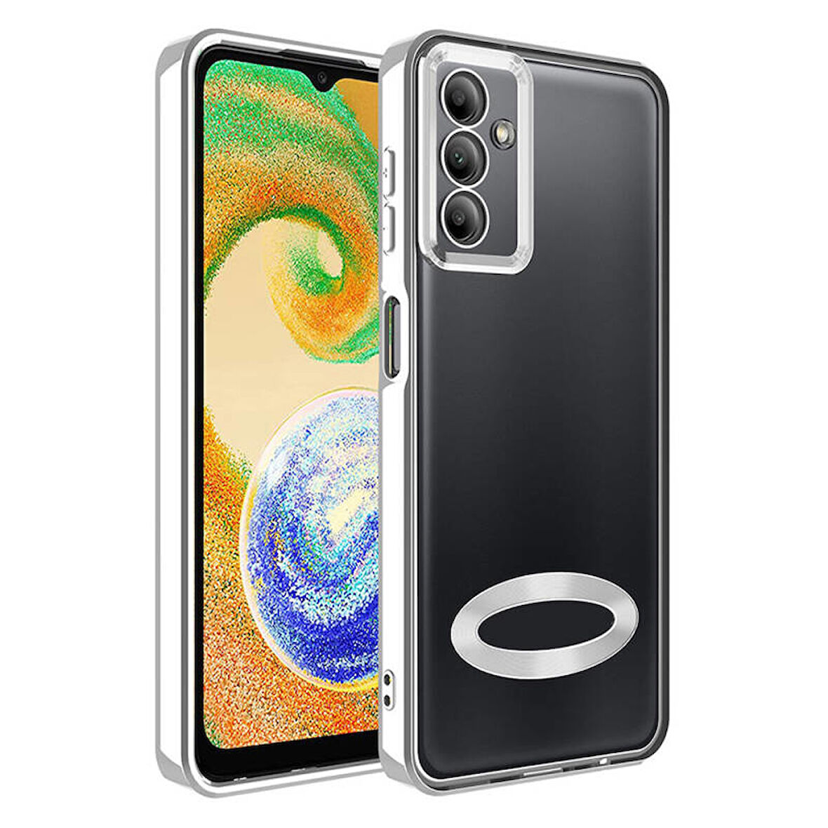 Samsung Galaxy A05S Şık Tasarımlı ve Parlak Omega Premium Silikon Kılıf