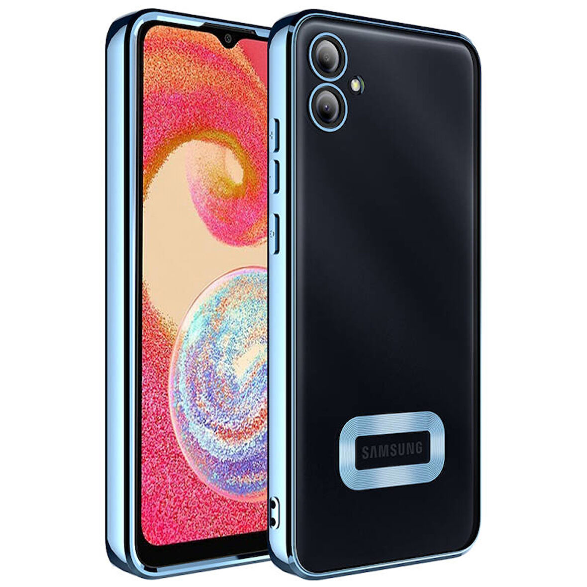 Samsung Galaxy A05 Şık Tasarımlı ve Parlak Omega Premium Silikon Kılıf