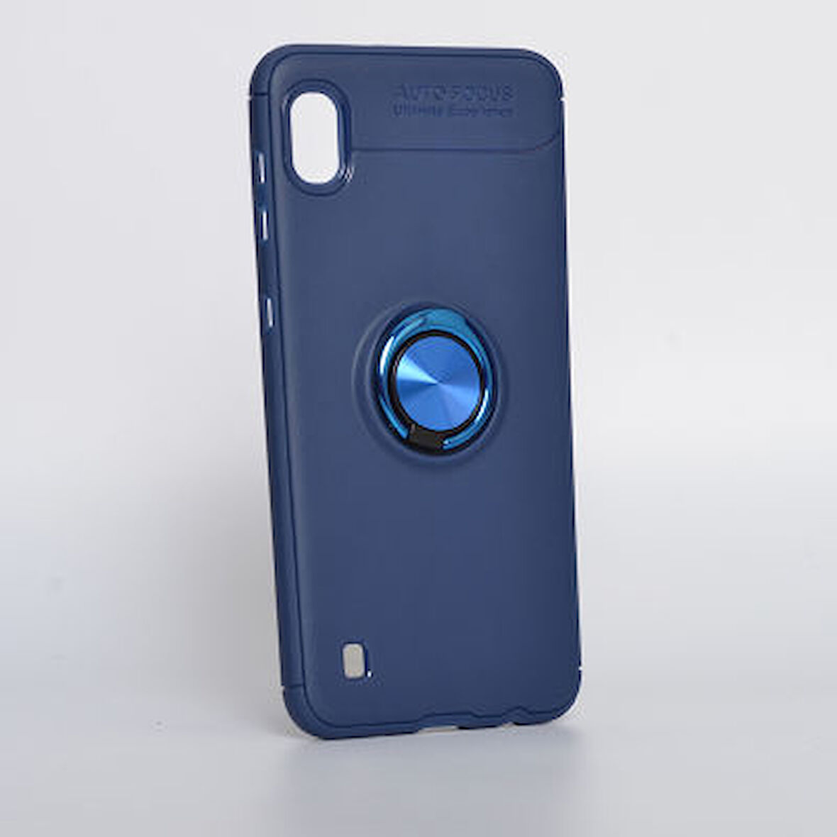 Samsung Galaxy A10  Kılıf Yüzüklü Sağlam Esnek Ringo Silikon Kapak