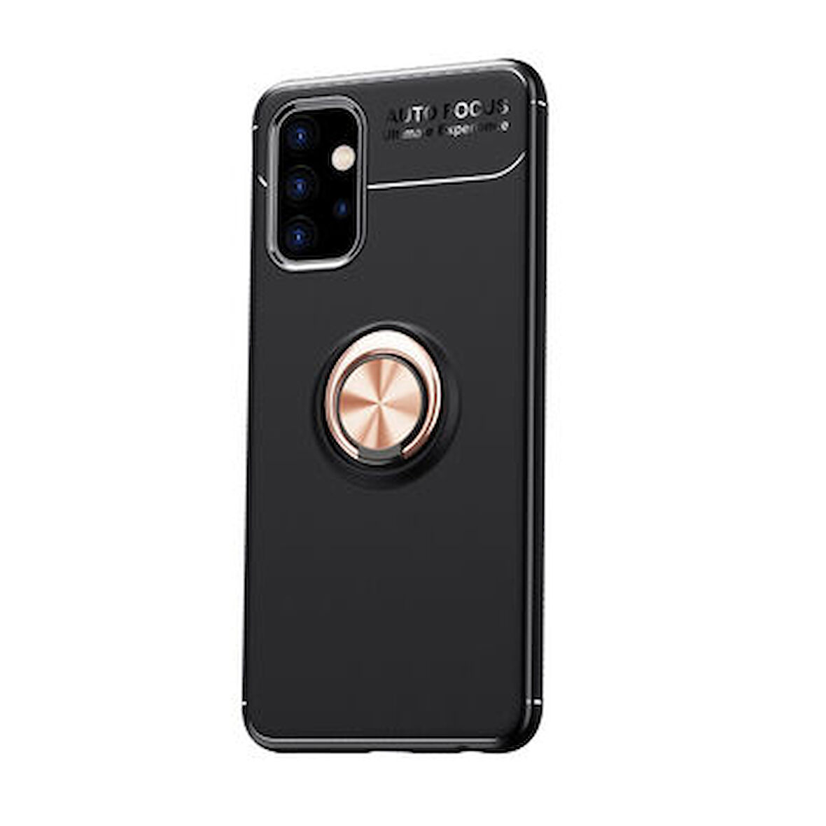 Samsung Galaxy A32 4G  Kılıf Yüzüklü Sağlam Esnek Ringo Silikon Kapak