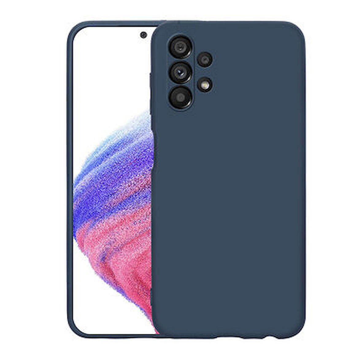 Samsung Galaxy A53 5G İçi Kadife Dolgulu Şık Candy Lansman Silikon Kılıf