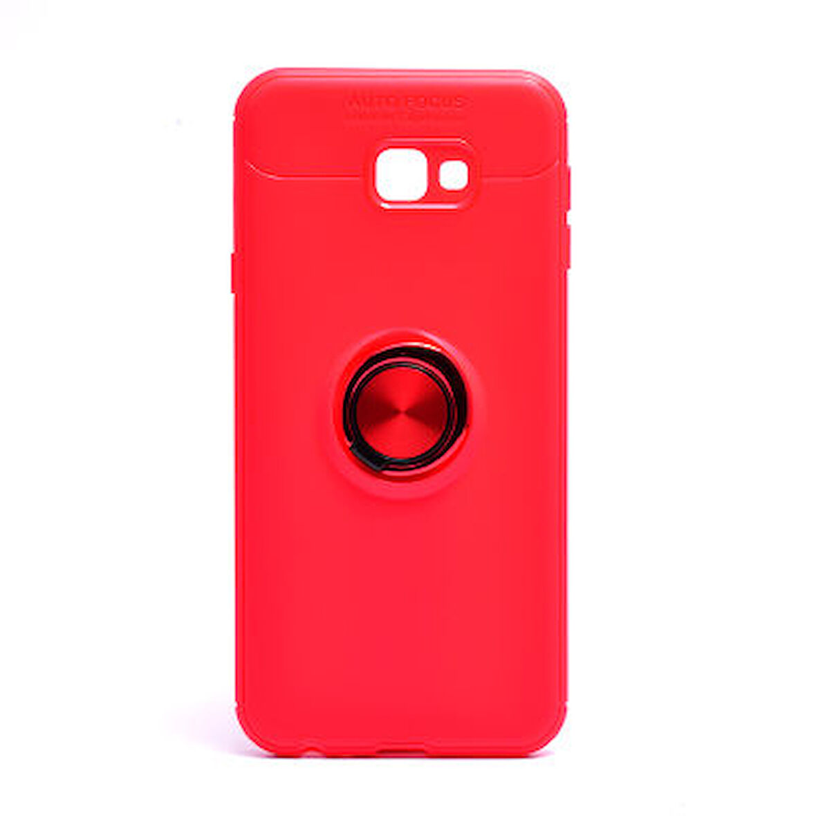 Samsung Galaxy J4 Plus  Kılıf Yüzüklü Sağlam Esnek Ringo Silikon Kapak