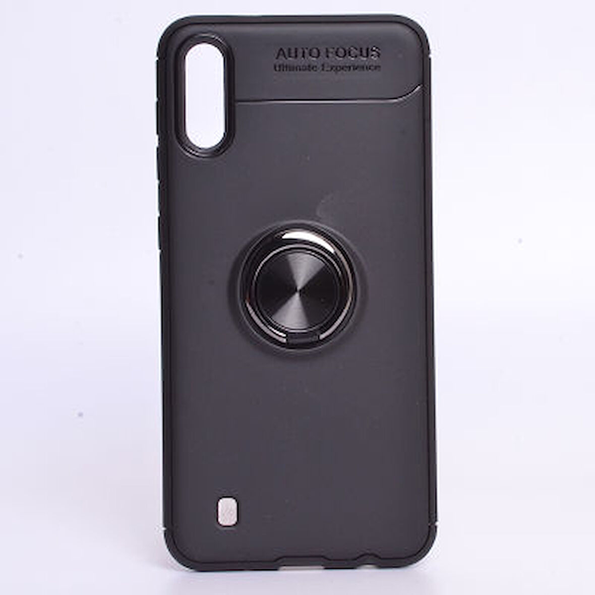 Samsung Galaxy M10  Kılıf Yüzüklü Sağlam Esnek Ringo Silikon Kapak