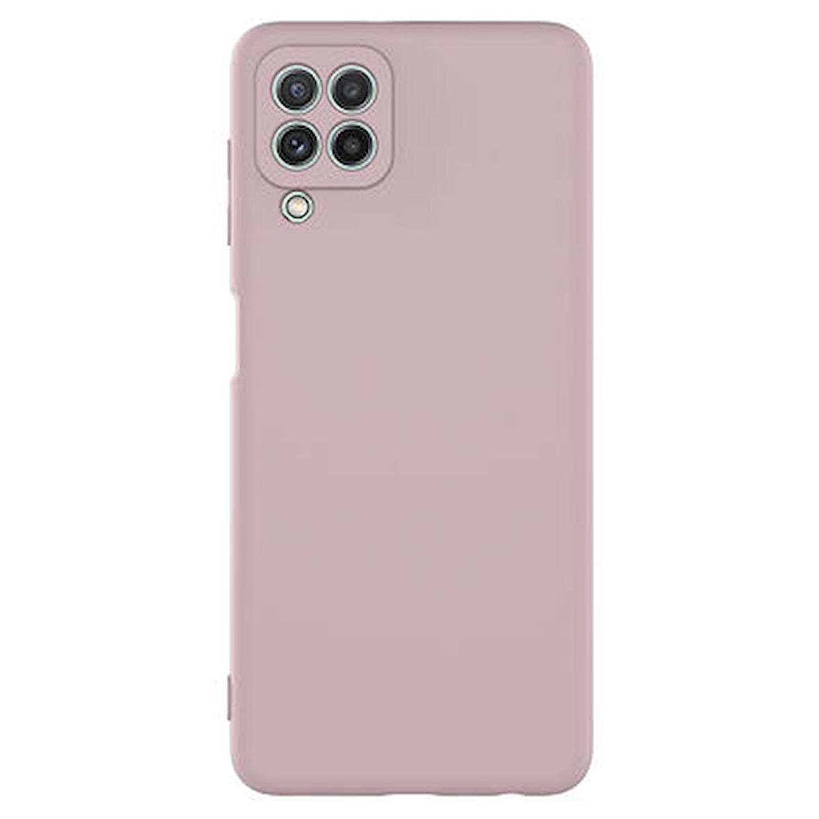 Samsung Galaxy M22 İçi Kadife Dolgulu Şık Candy Lansman Silikon Kılıf
